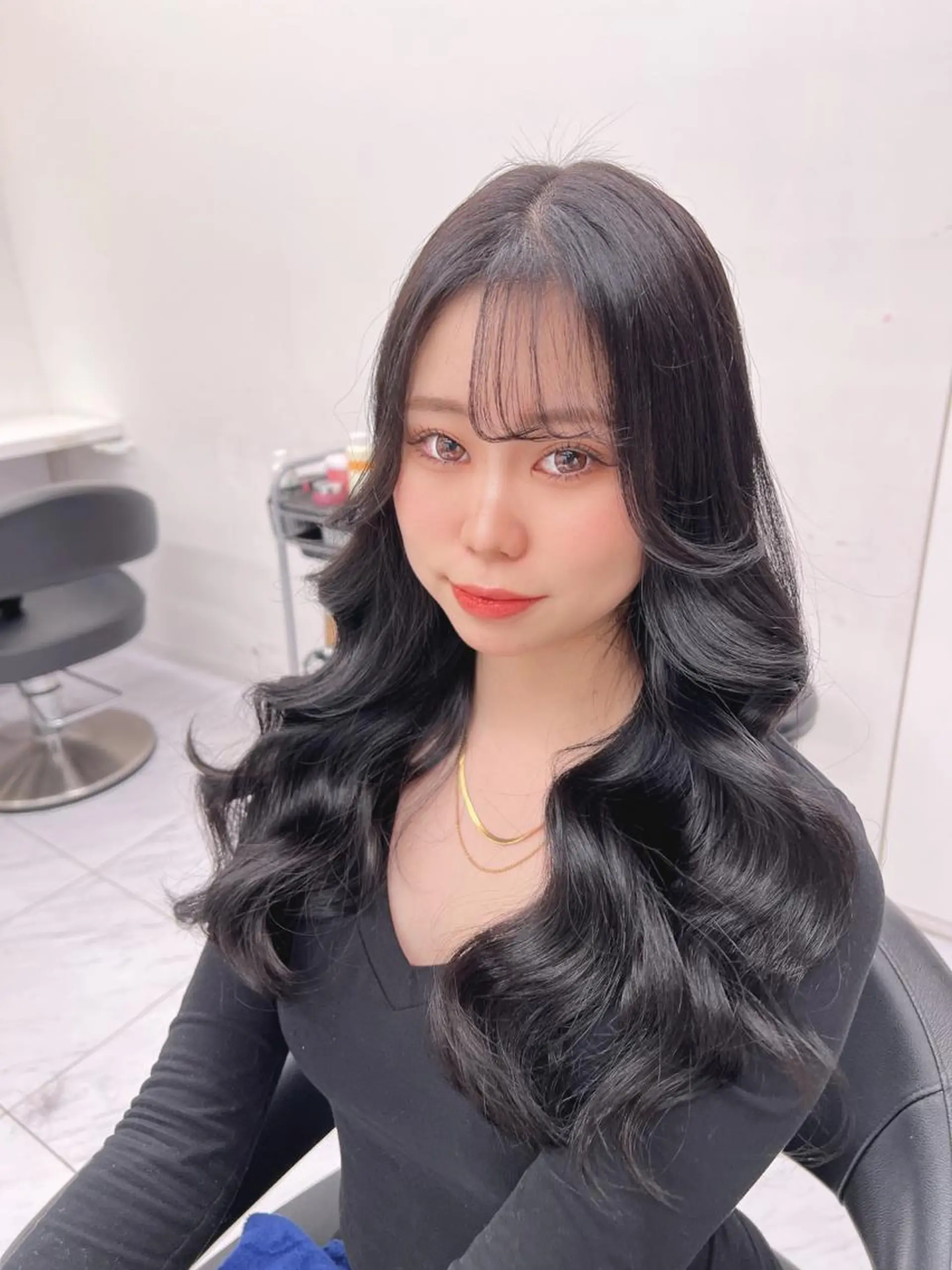 セミロング 💖札幌カラー 指名No.1💖玲奈のヘアスタイル