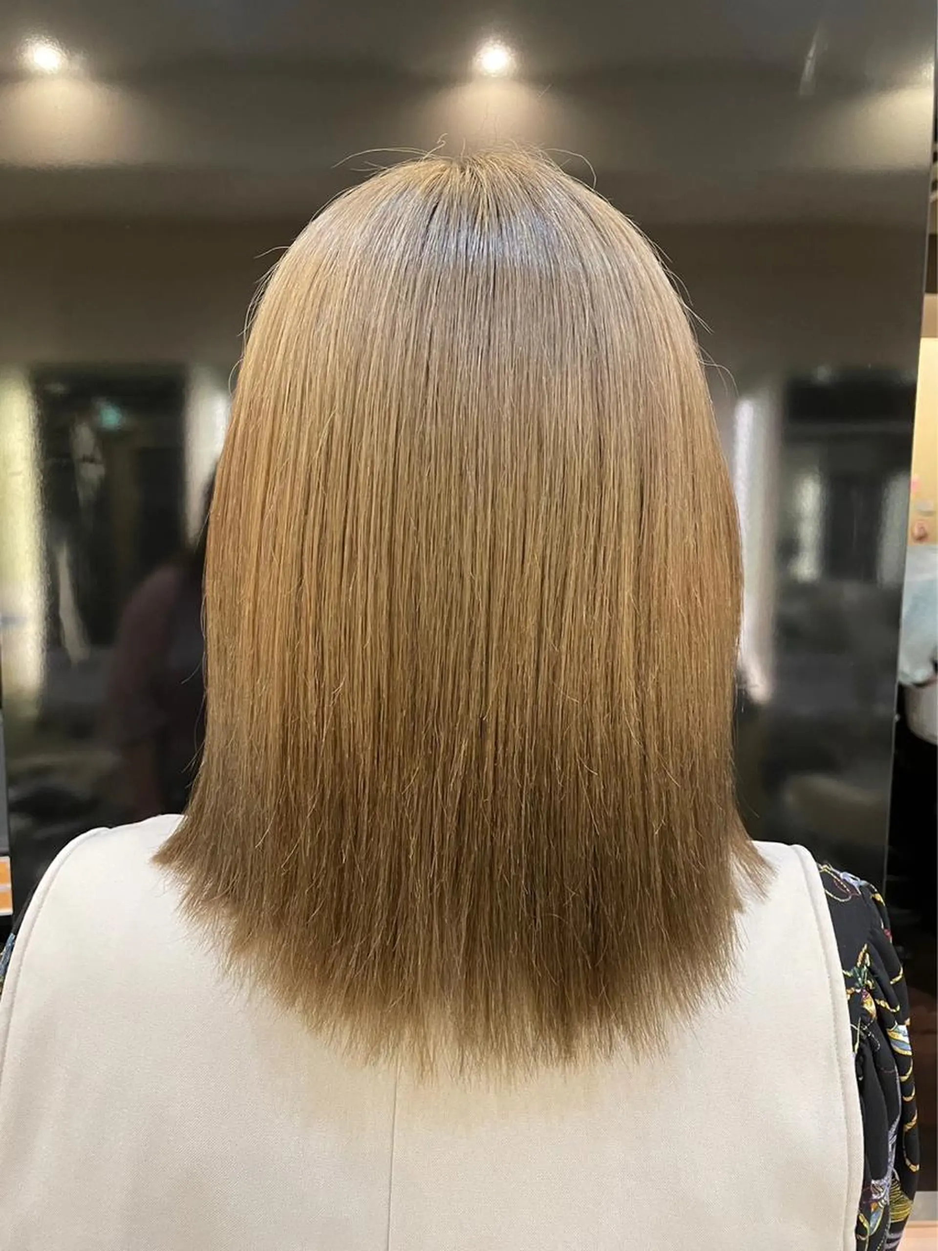 ミディアム カラー ヘアカラー トータルビューティー K:R鶴川のヘアスタイル