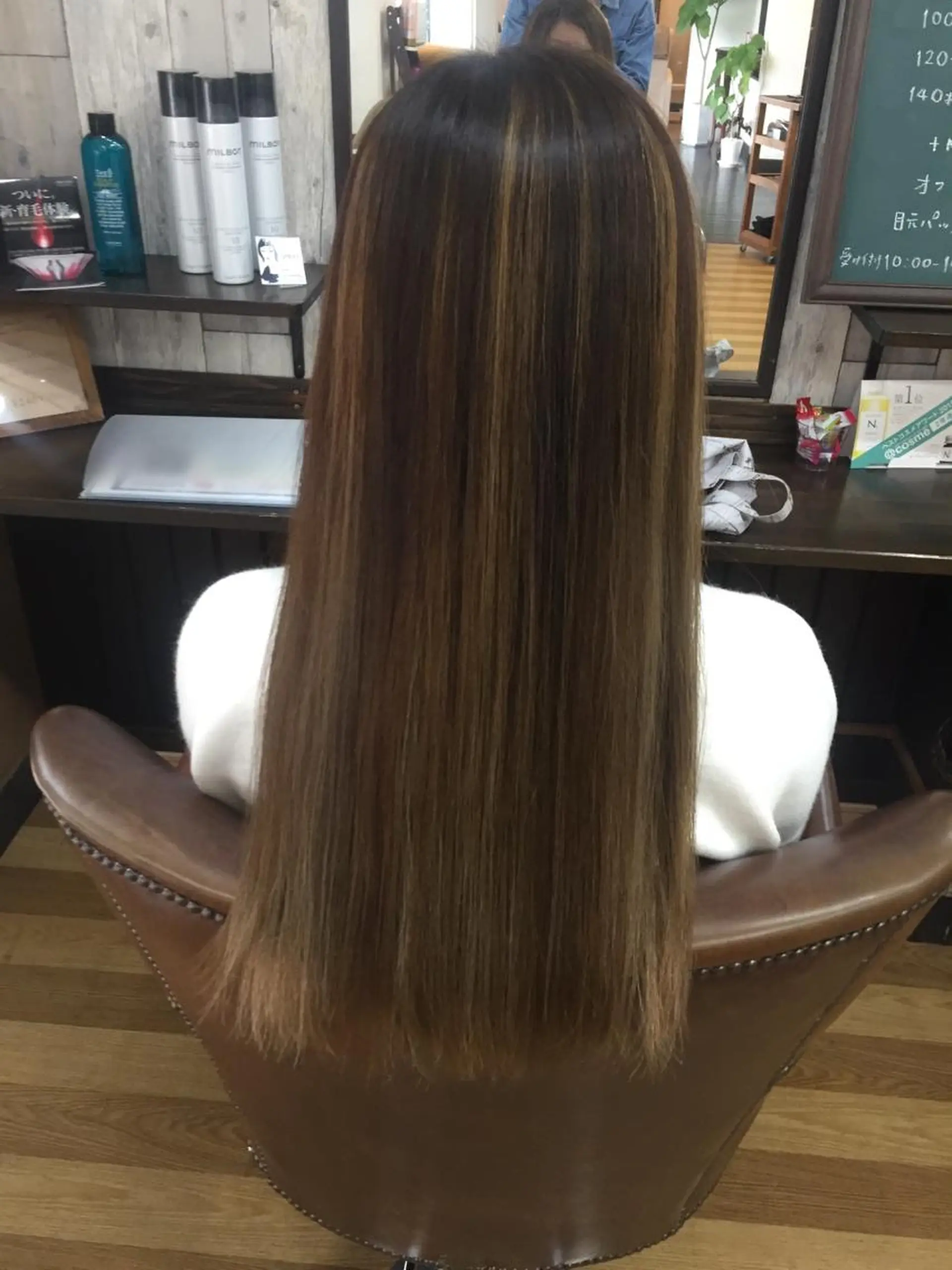 atoll所属・中山 ルミ子のヘアスタイル