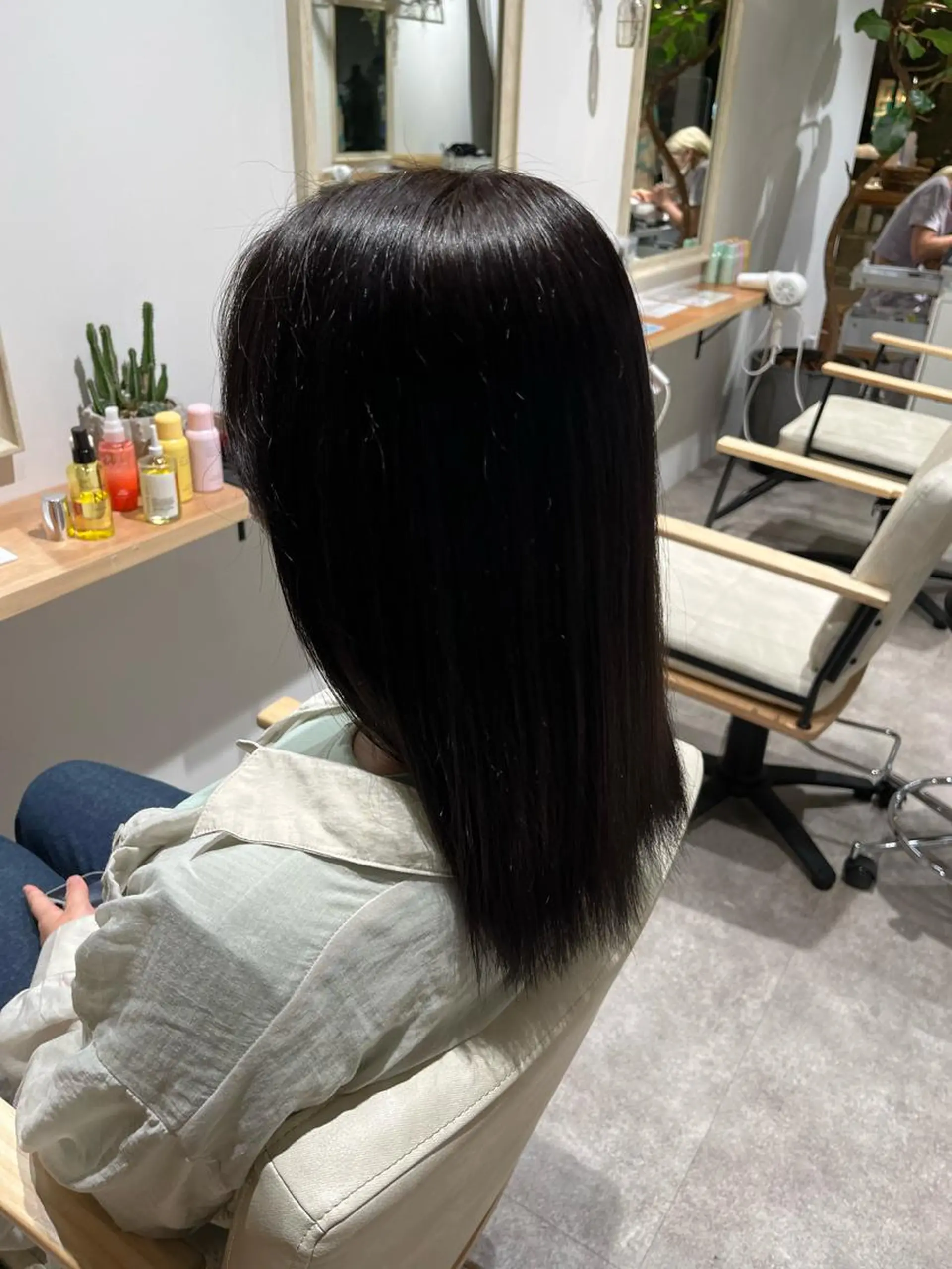 ミディアム カラー ヘアカラー ZEST kalon RINAのマツエク・マツパデザイン