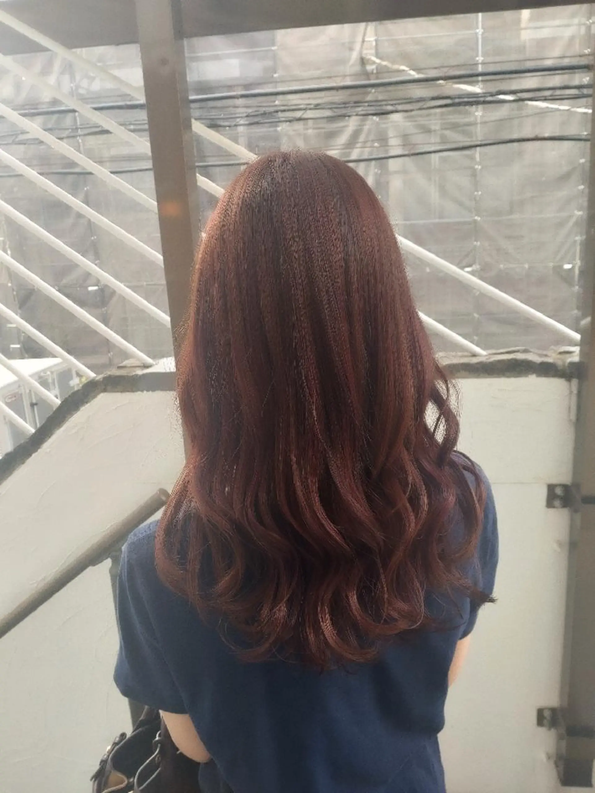 セミロング カット ヘアカラー トリートメント ヘアセット 縮毛矯正/レイヤー 💎やまもとちひろのヘアスタイル