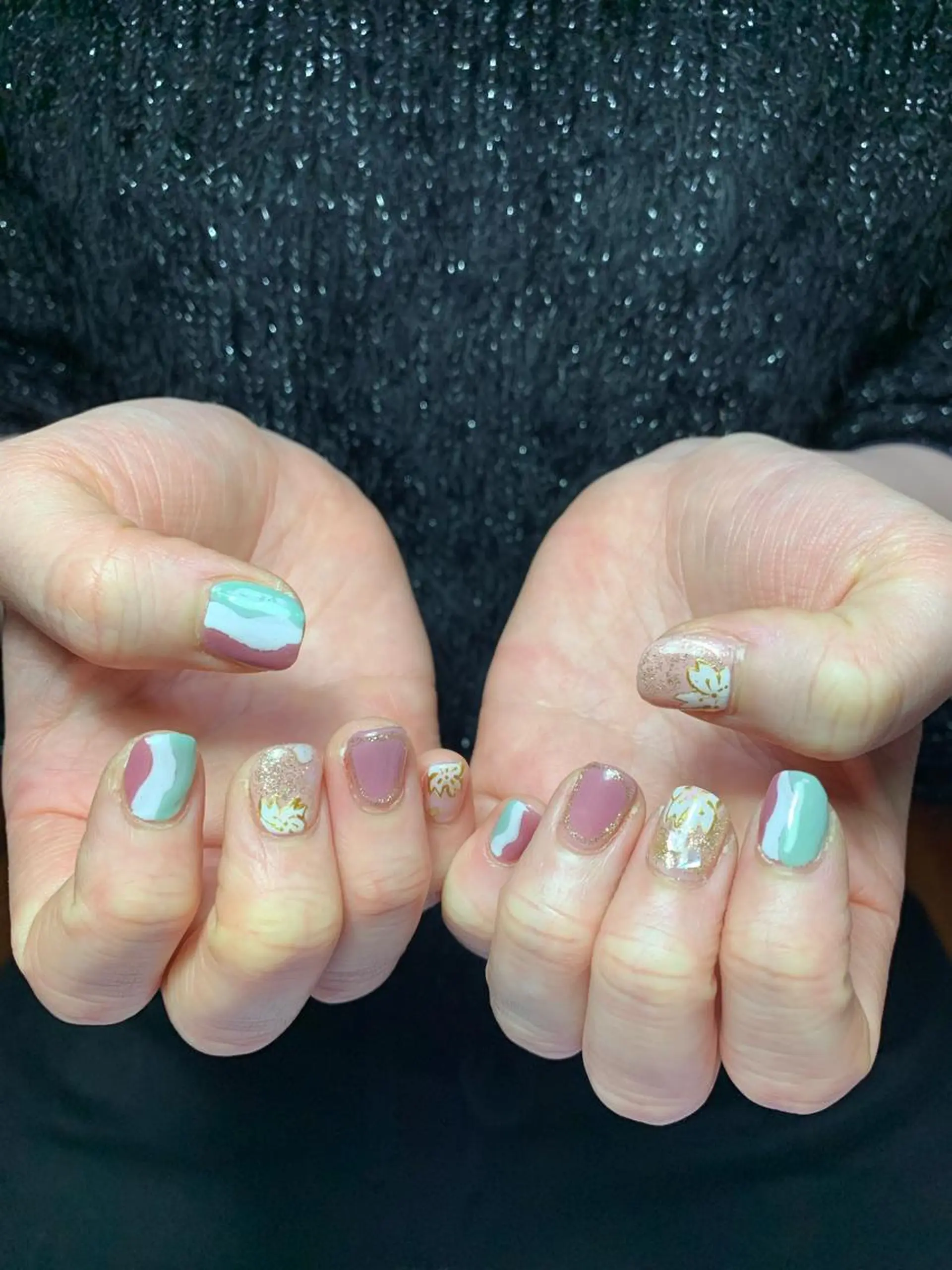 ネイル 桜ネイル マキノ ユイのネイルデザイン