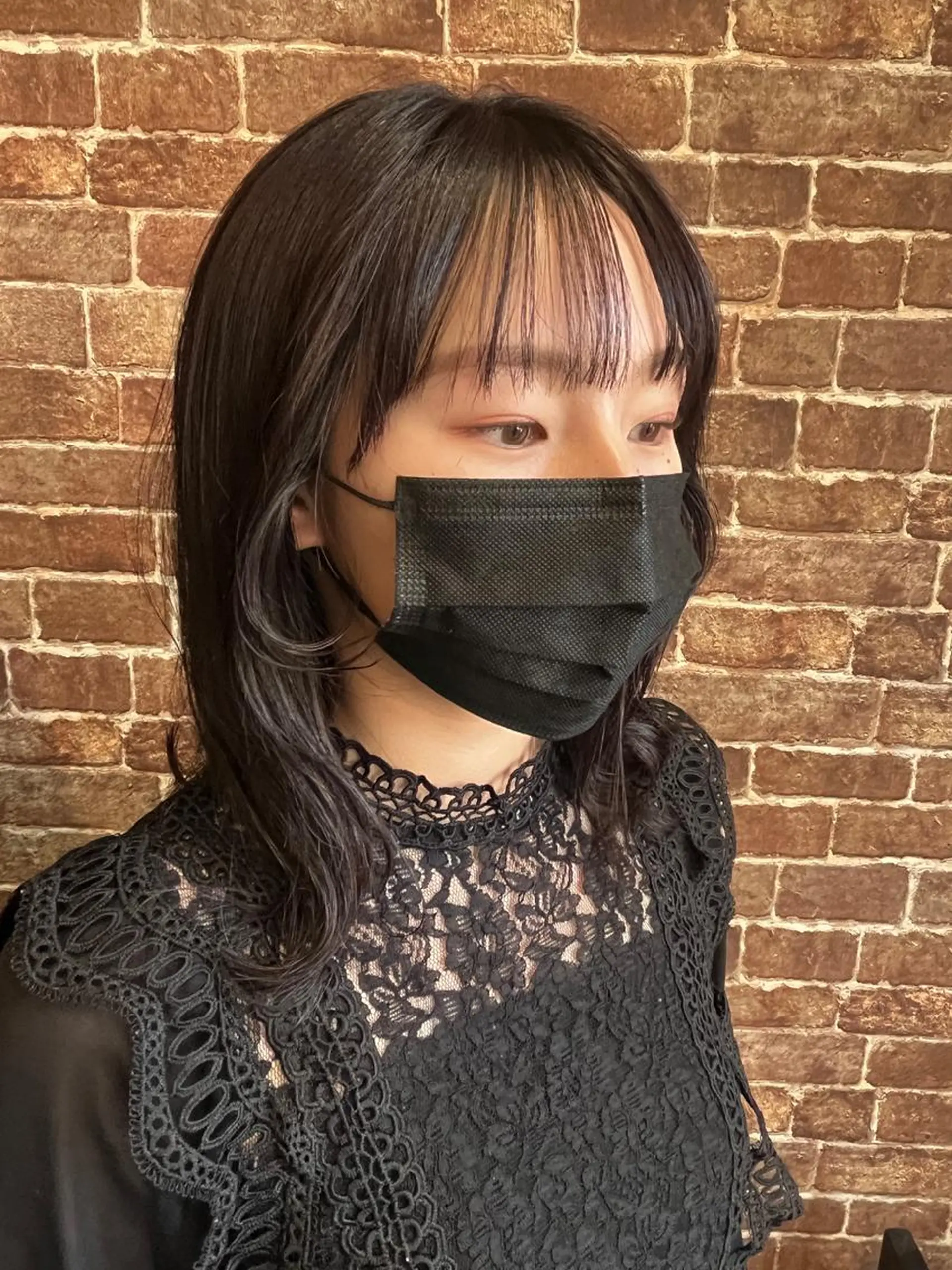 ミディアム カラー パーマ ヘアアレンジ メンズ キッズ ネイル マツエク・マツパ アイブロウ メンズブリーチ メンズハイライト メンズインナーカラー メンズ韓国風 ブリーチ 久木原 ゆりのヘアスタイル