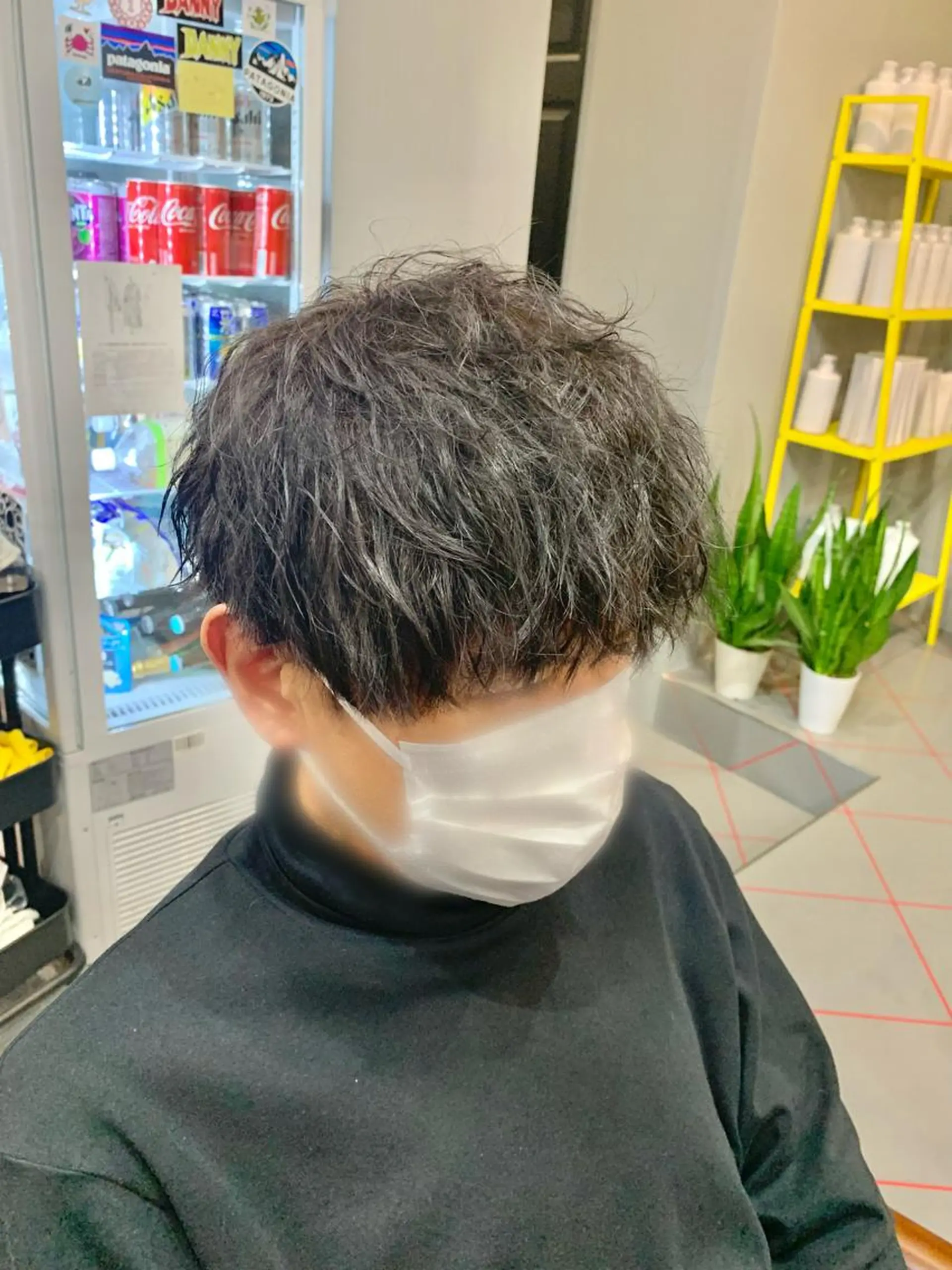 ショート パーマ メンズ 【扱いやすいパーマ】 眞鍋拓己のヘアスタイル