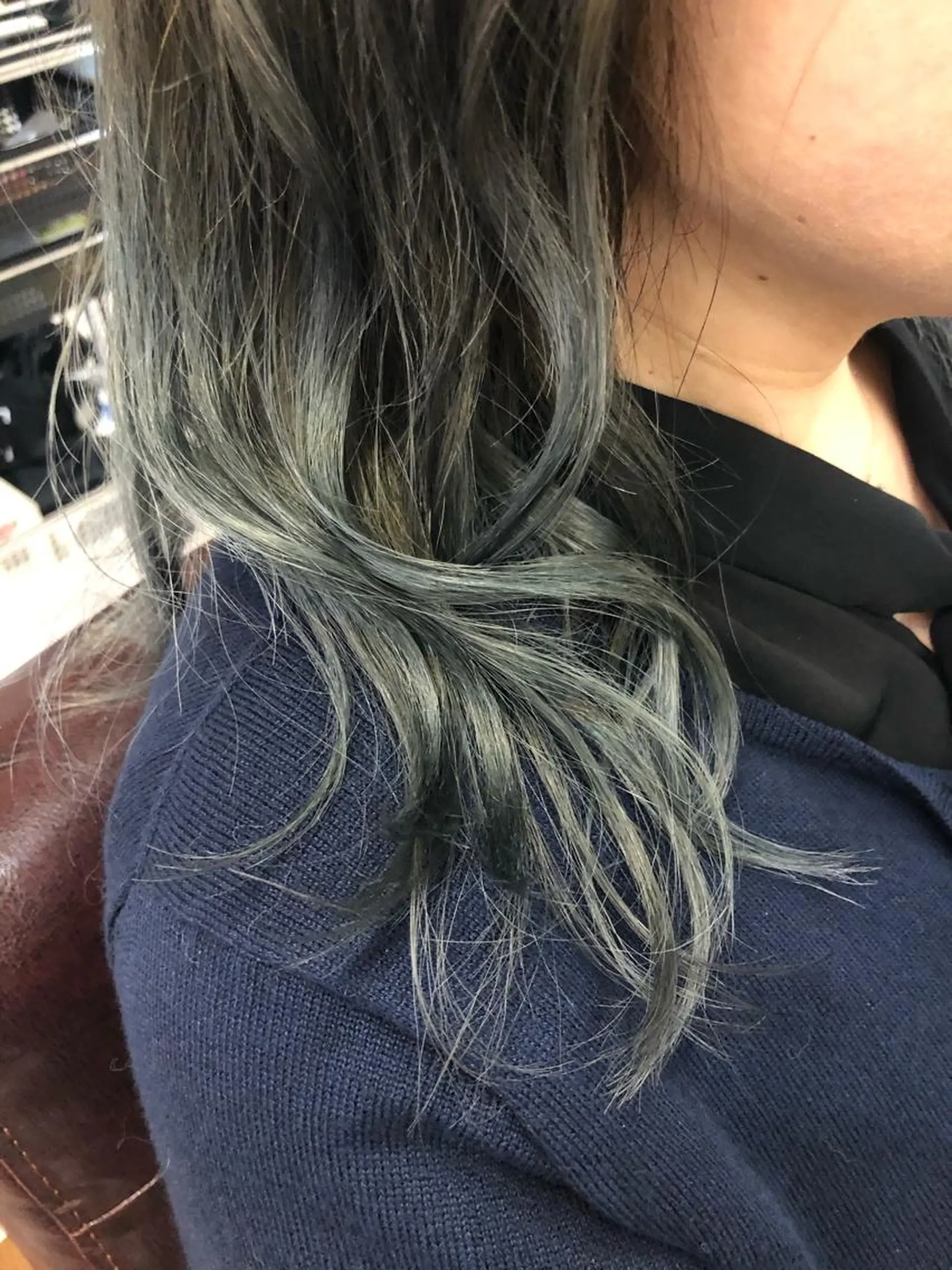 セミロング ヘアカラー トリートメント Lia所属・縮毛矯正の達人 ☆　松本のヘアスタイル