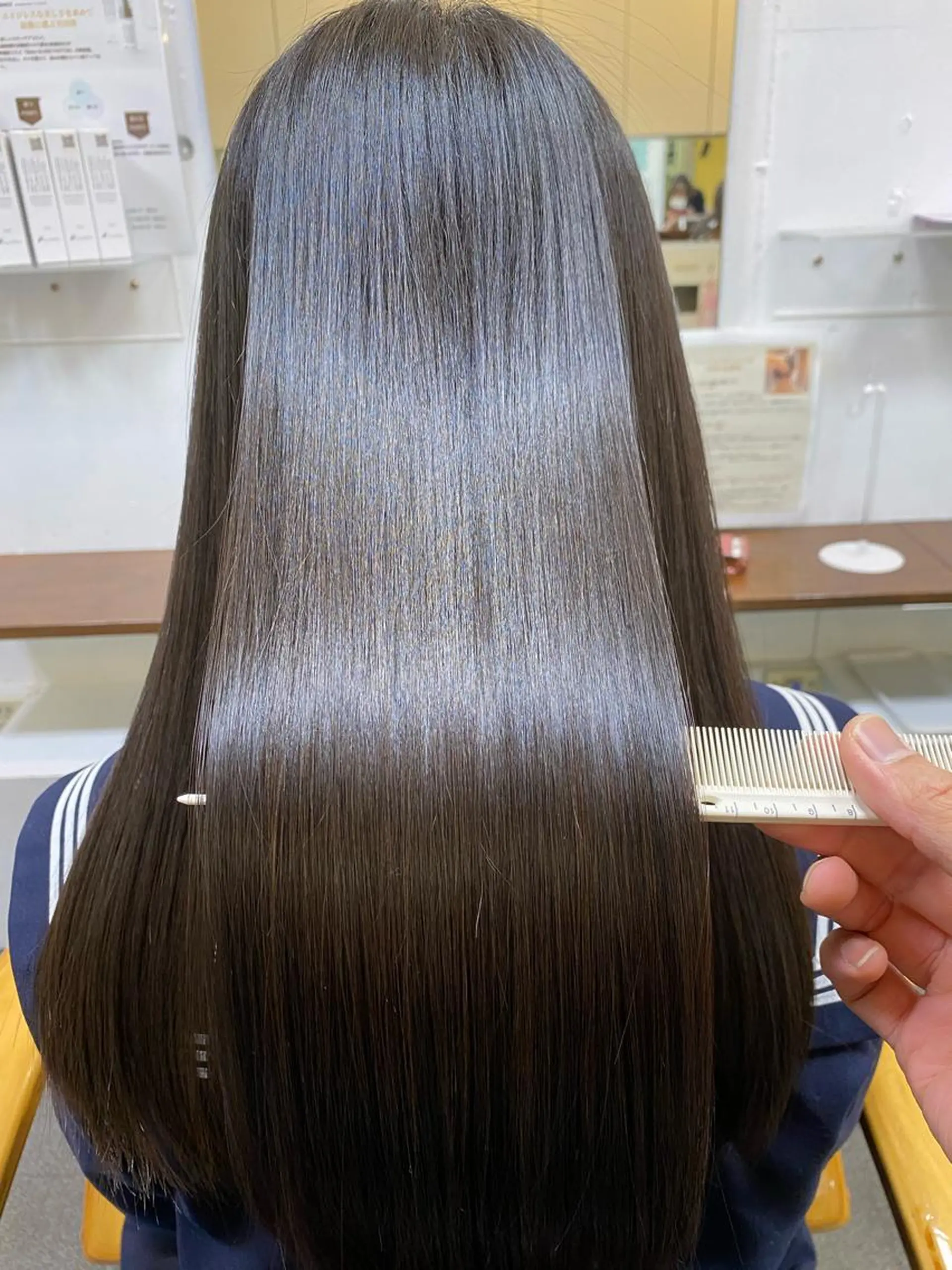 ロング 髪質改善 トリートメント カット トリートメント 【髪質改善】に特化 オリーブオイルクラブのヘアスタイル