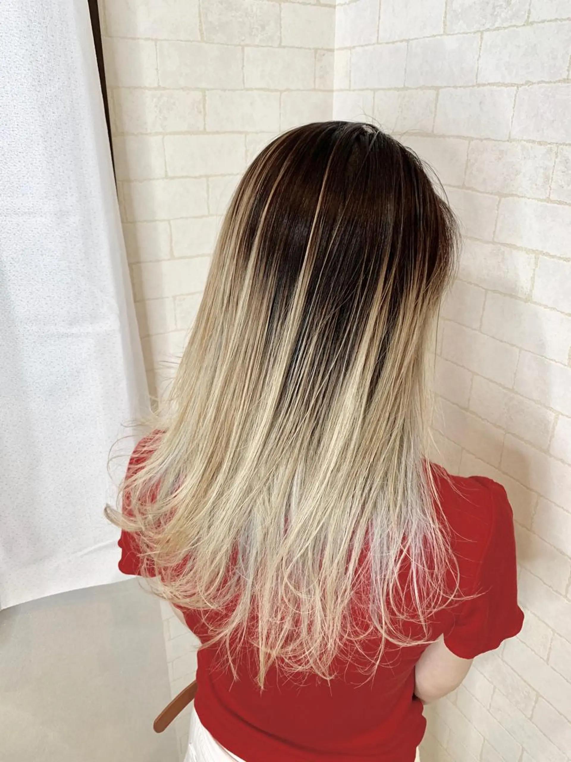 ロング カラー 神野 雅樹のヘアスタイル