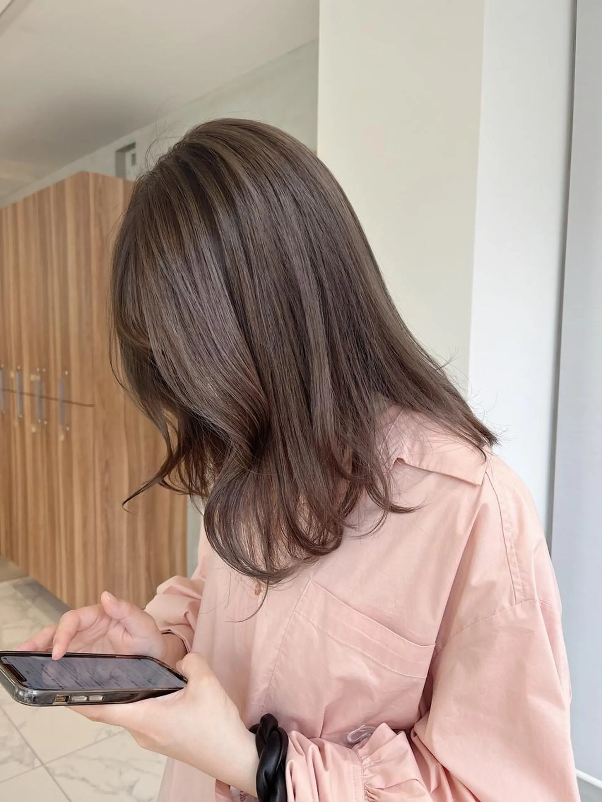 ロング カラー 🫒🫒ブリーチなし 艶カラー🫒ヤマシロのヘアスタイル