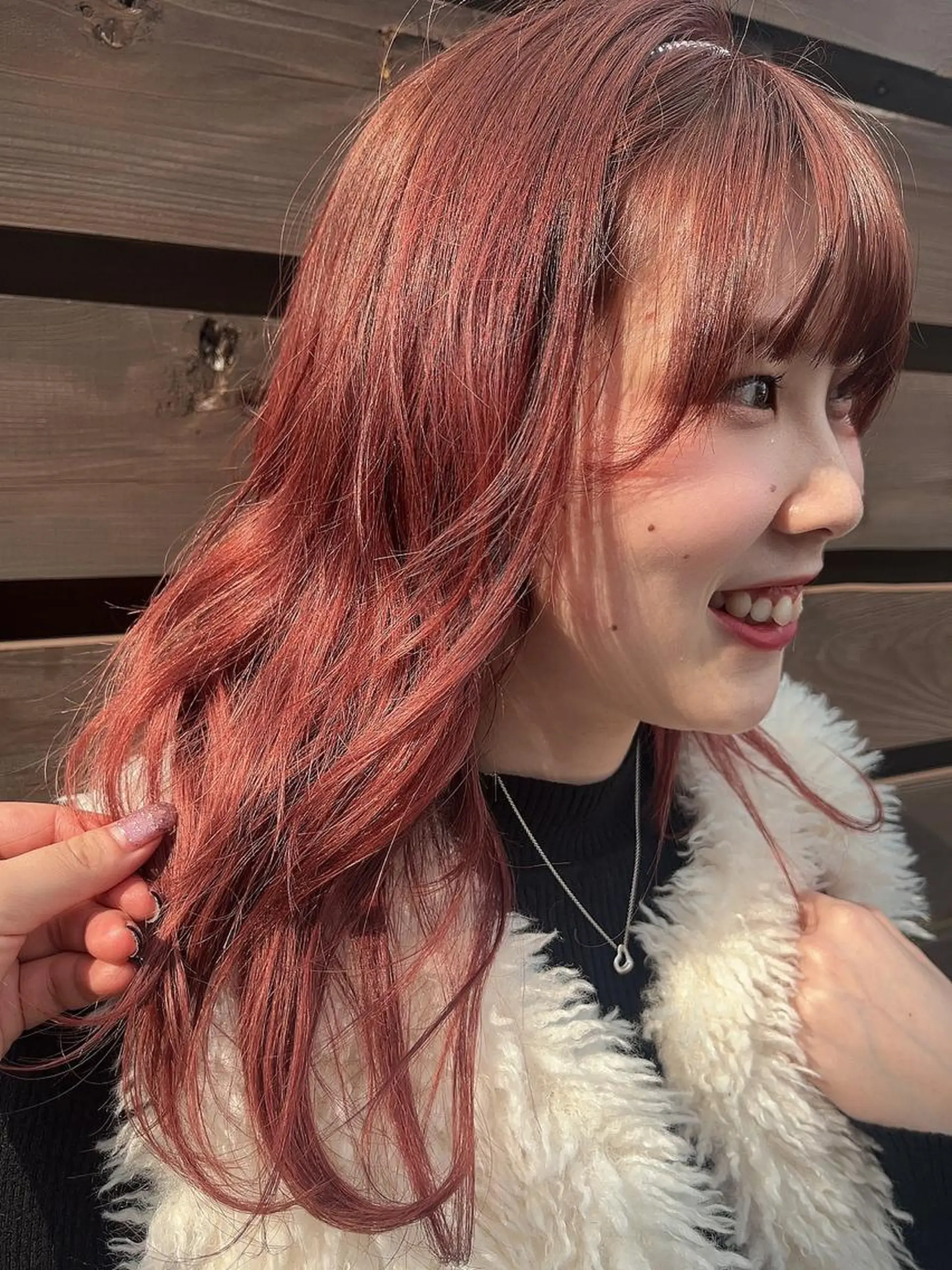 カラー 🩶韓国艶髪🇰🇷 下本夕綺のヘアスタイル