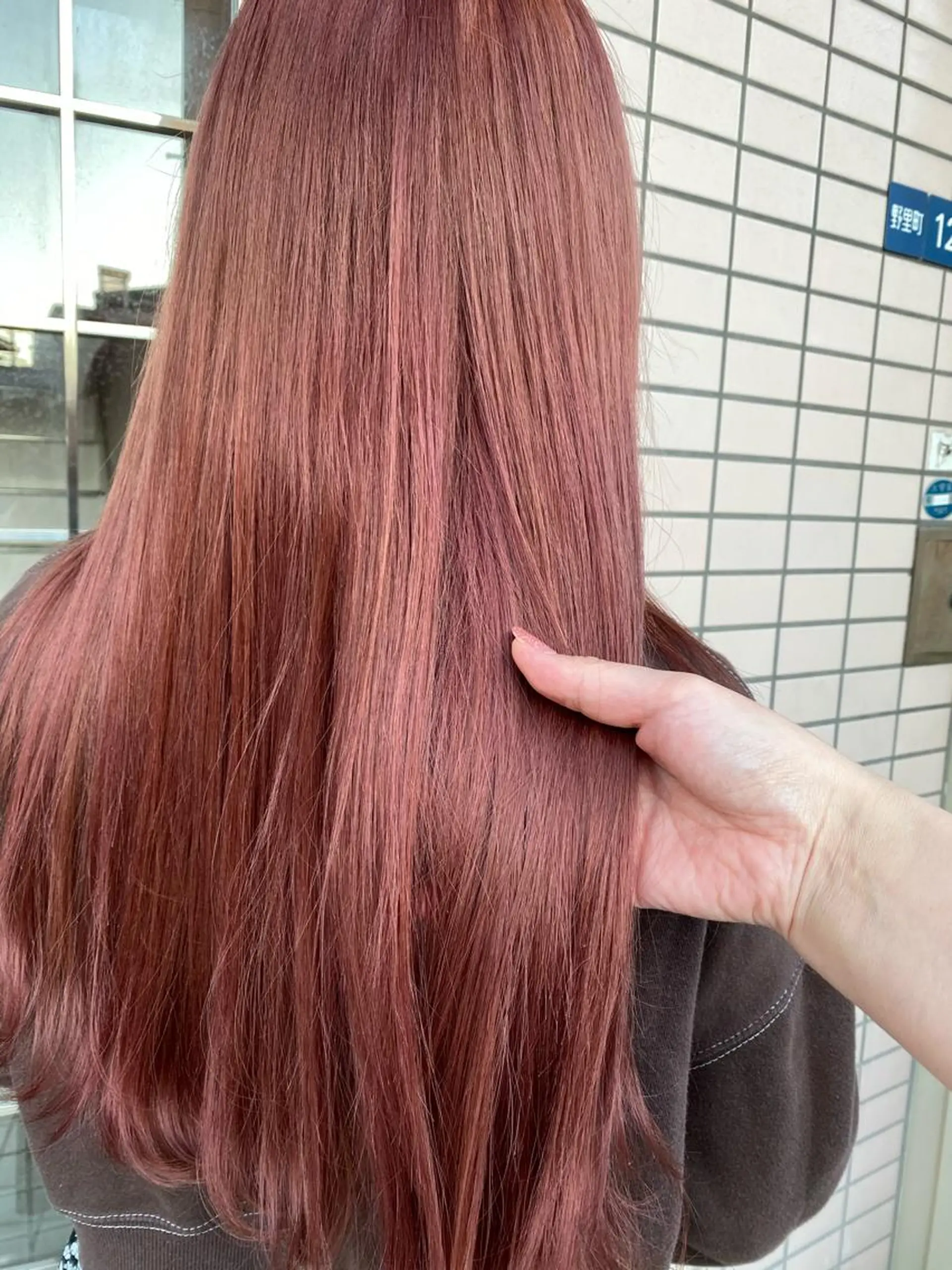 ロング カラー カット ヘアカラー トリートメント 枚方 tomee 🦋南部　しほ🦋のヘアスタイル