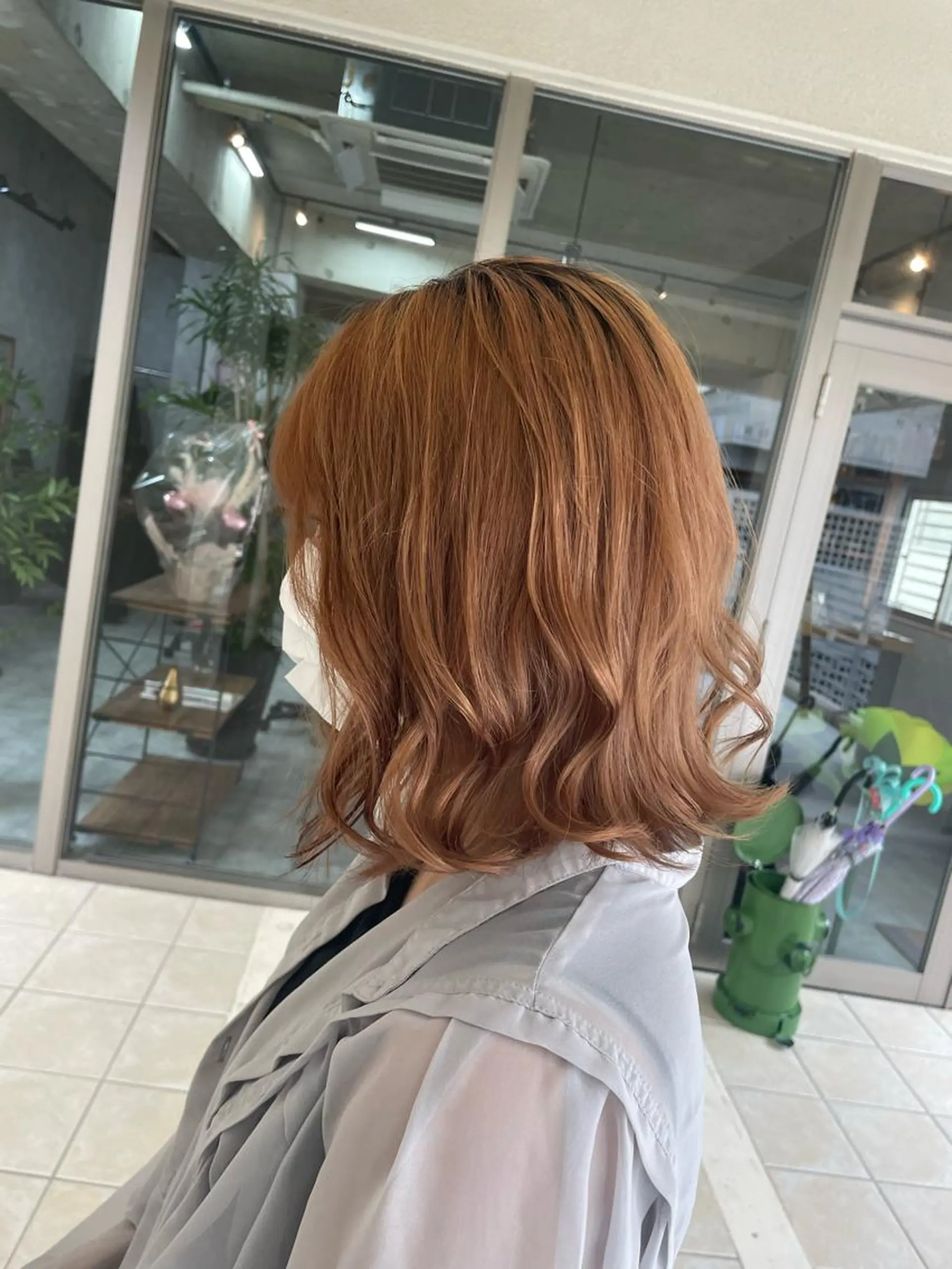 ショート andKおもろまち店 艶ダブルカラー✨のヘアスタイル