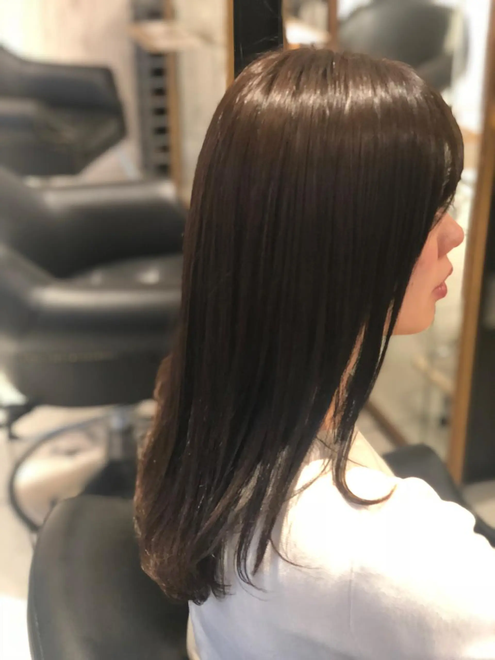 セミロング 永井大樹✨ 透明感カラー✨のヘアスタイル