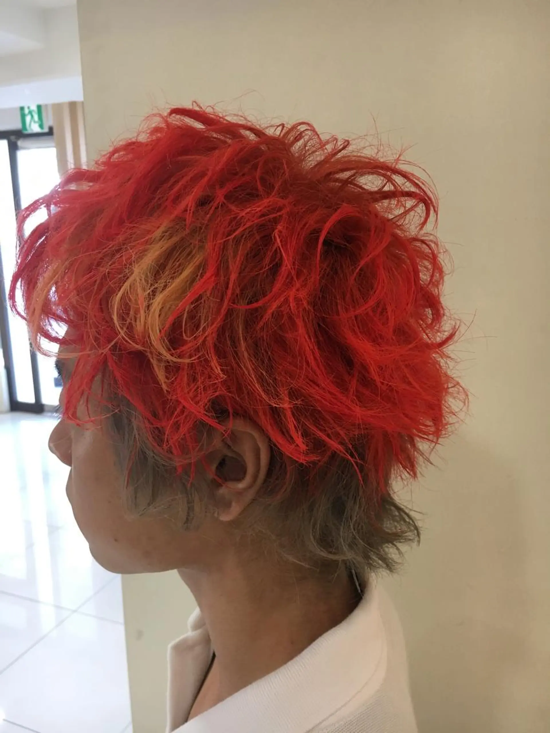 ショート メンズ ヘアカラー 永井 大希のヘアスタイル