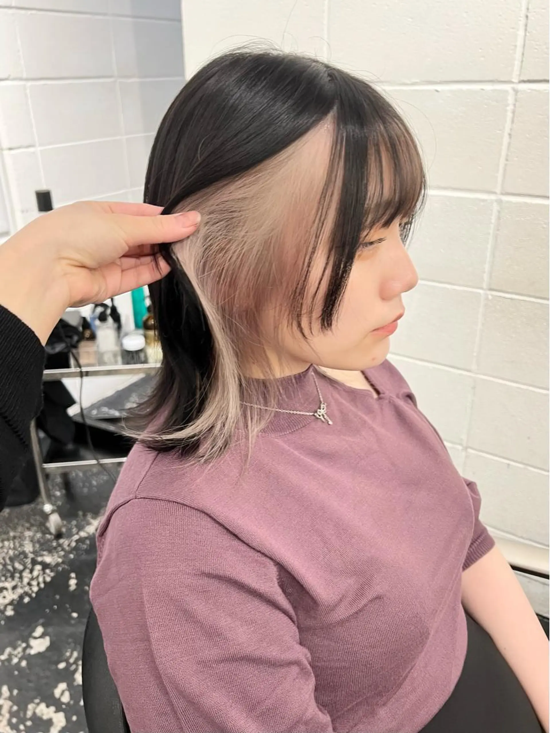 ミディアム カット ヘアカラー トリートメント HARU//原宿🤍 リピート率NO.1のヘアスタイル