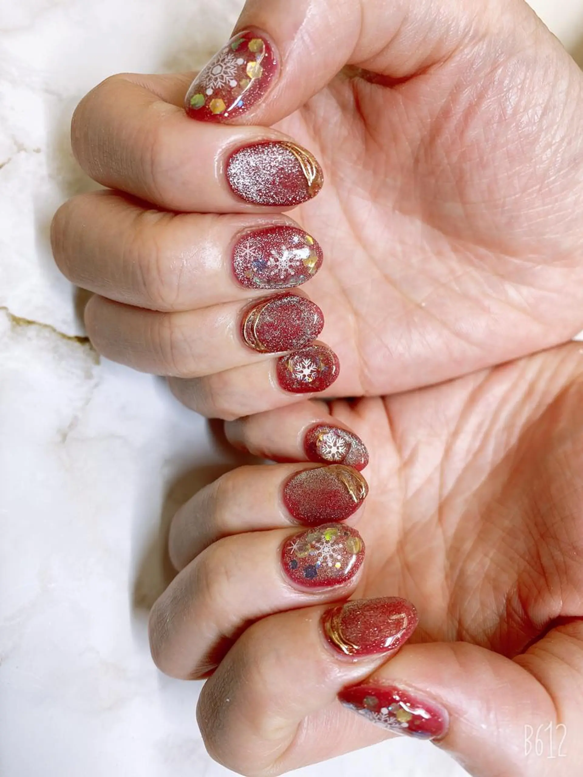 ネイル 🦋ネイルサロン ブラン🌈ゆりのネイルデザイン