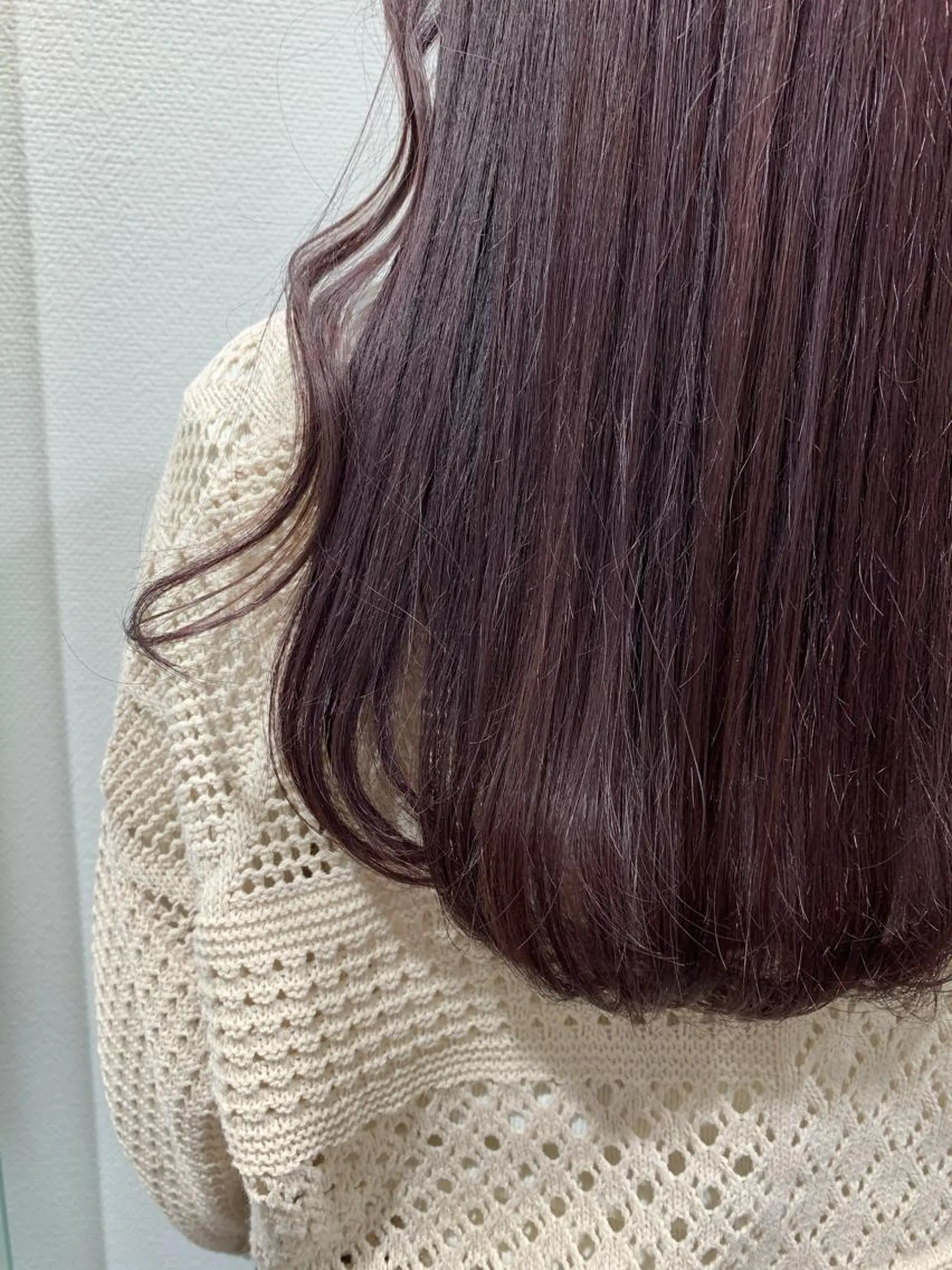 ロング カラー ヘアカラー トリートメント 田中 優衣のヘアスタイル