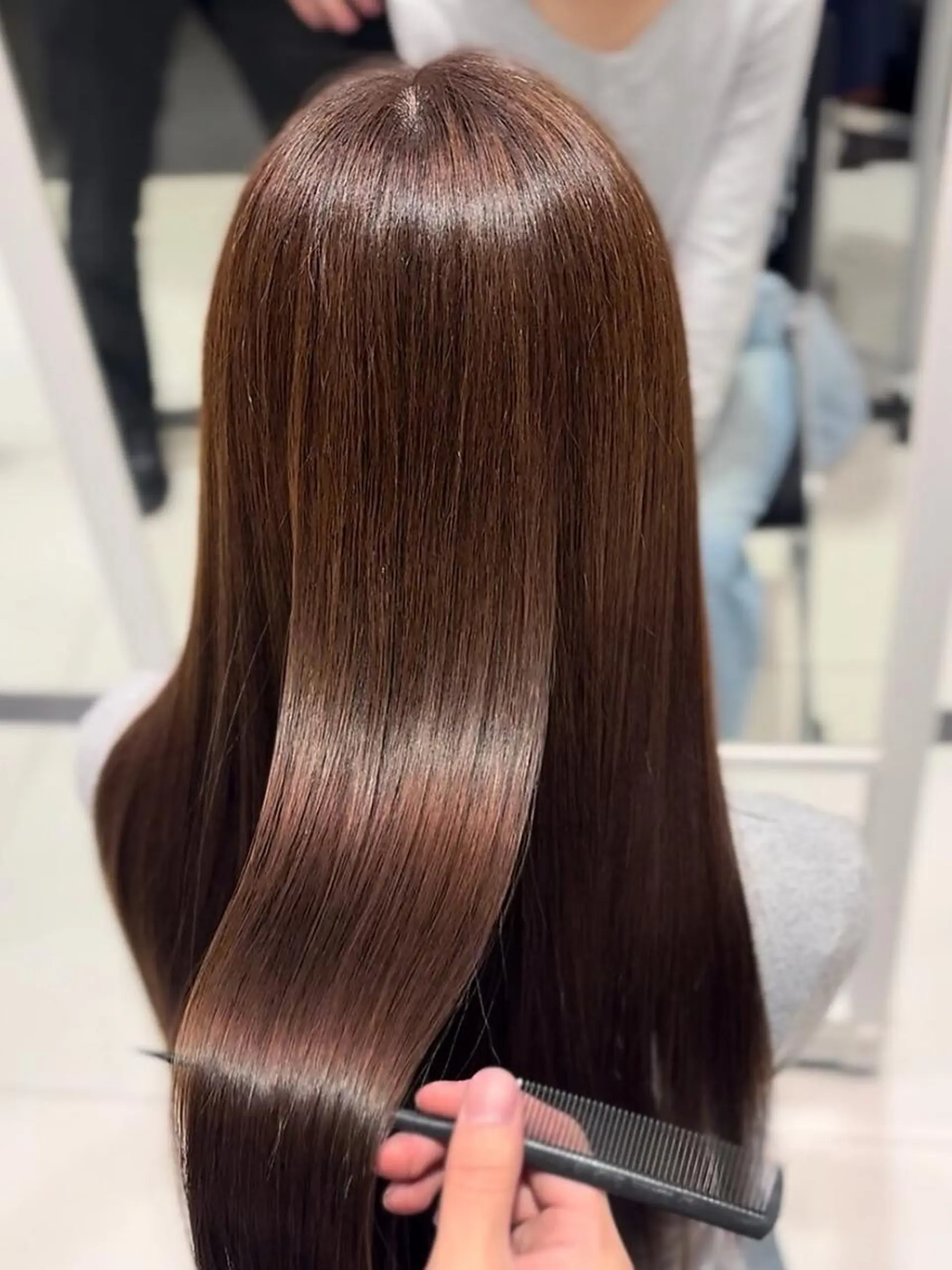 ロング カラー ブリーチ ダブルカラー ハイトーンカラー ブリーチなしカラー ボブ カット トリートメント &.TIGRE KUMAMOTOのヘアスタイル