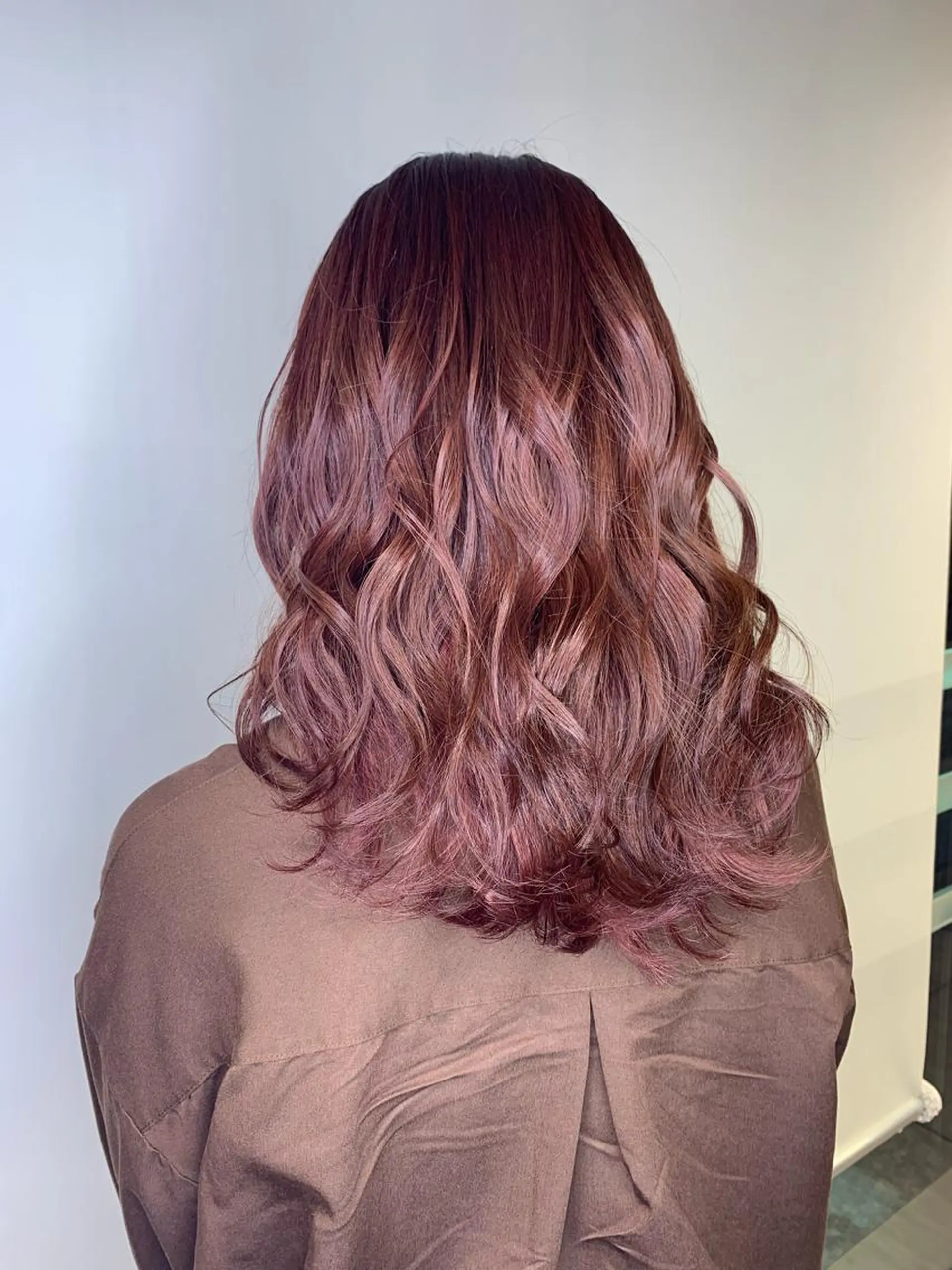 ミディアム 🫧艶髪カラー🫧 森本くるみのヘアスタイル