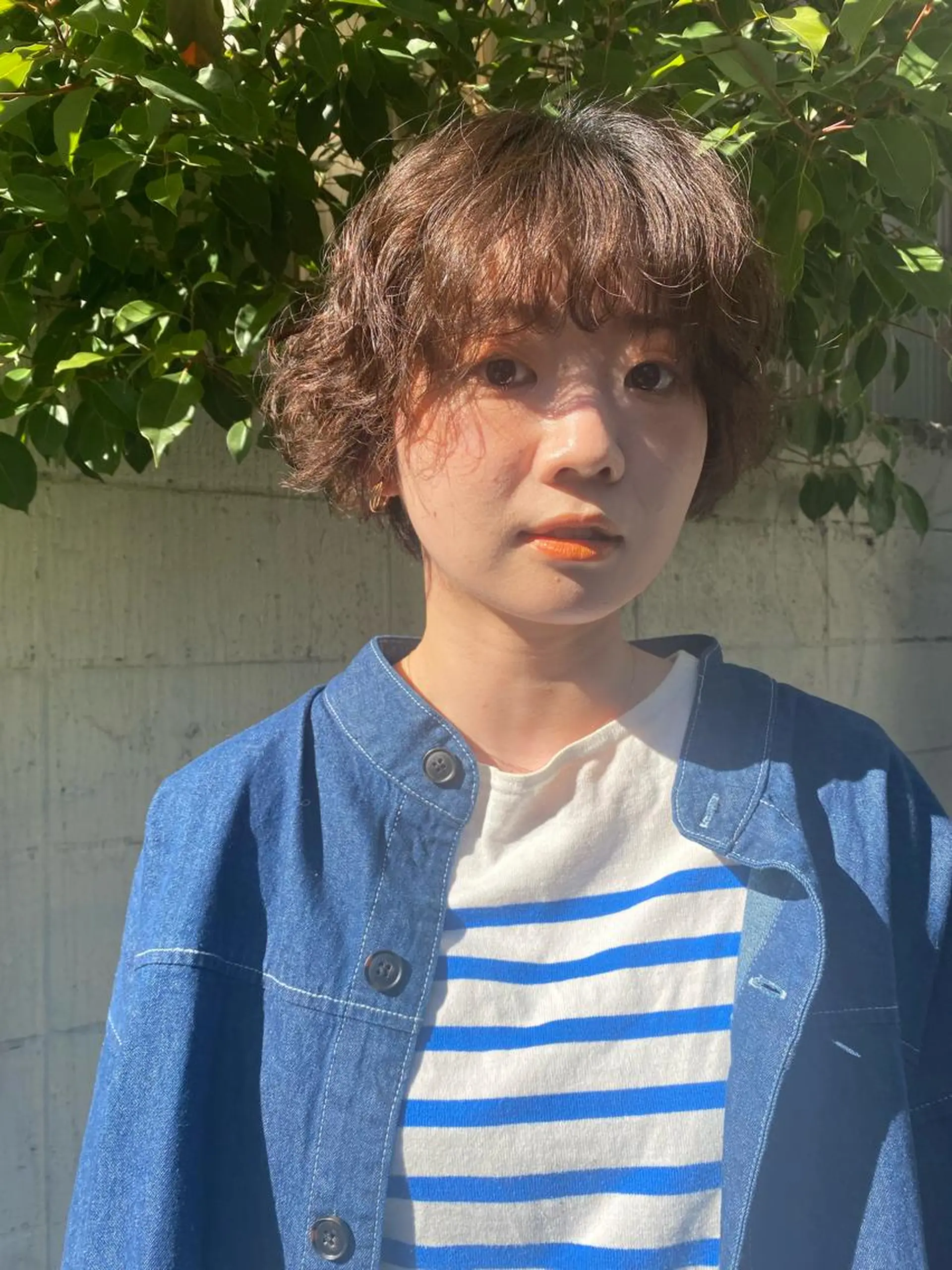 ショート パーマ les baladins du miroir所属・🍃YURI 🍃のヘアスタイル