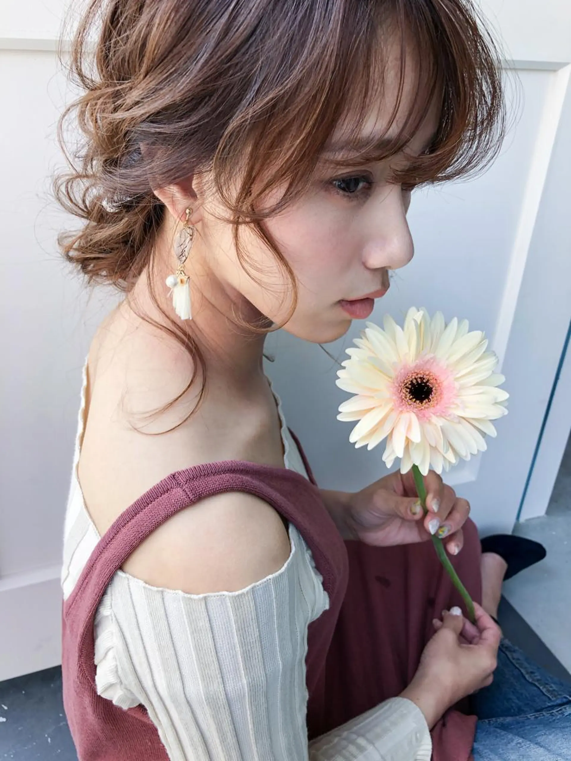 ヘアアレンジ ヘアールーム アートのヘアスタイル