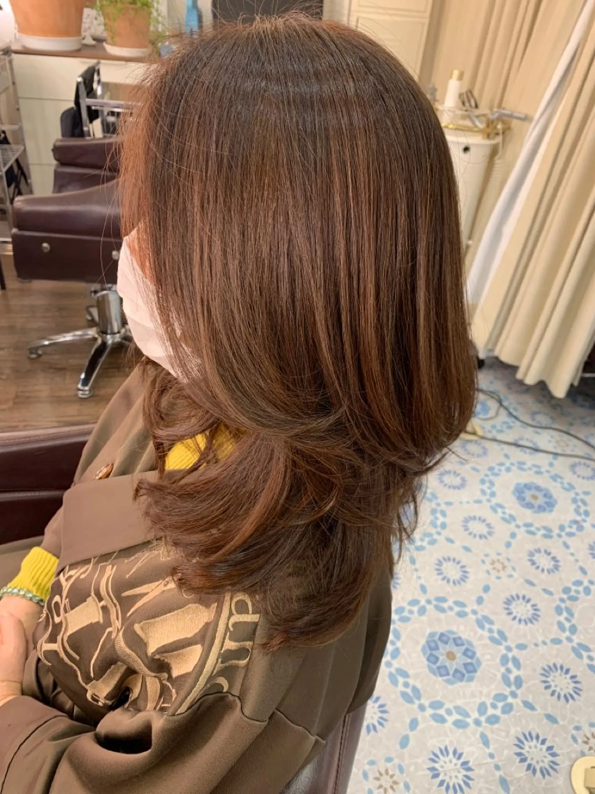 ミディアム CALON銀座　松田 力丸のヘアスタイル