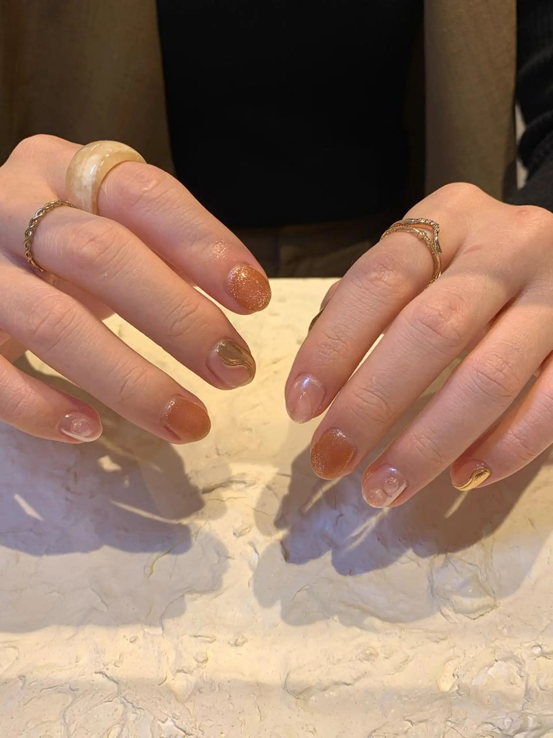 ネイル ニュアンスネイル マキノ ユイのネイルデザイン