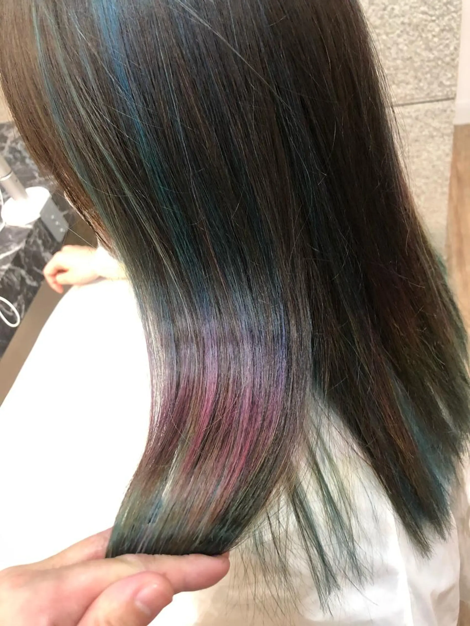 ミディアム カラー olino 【オリノ】西田辺のヘアスタイル