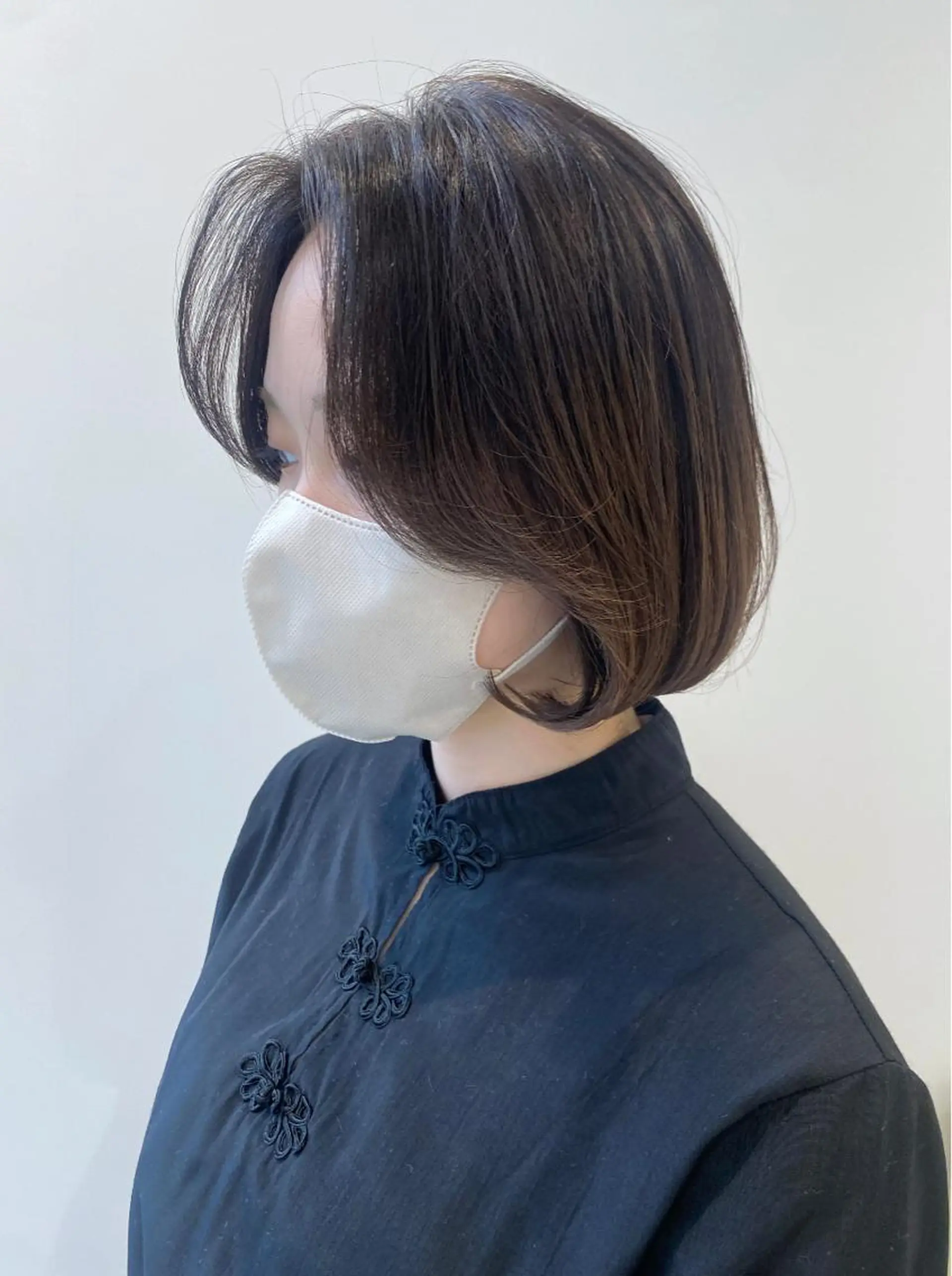 ショート 小顔レイヤー/ ベージュ🤍Rieのヘアスタイル