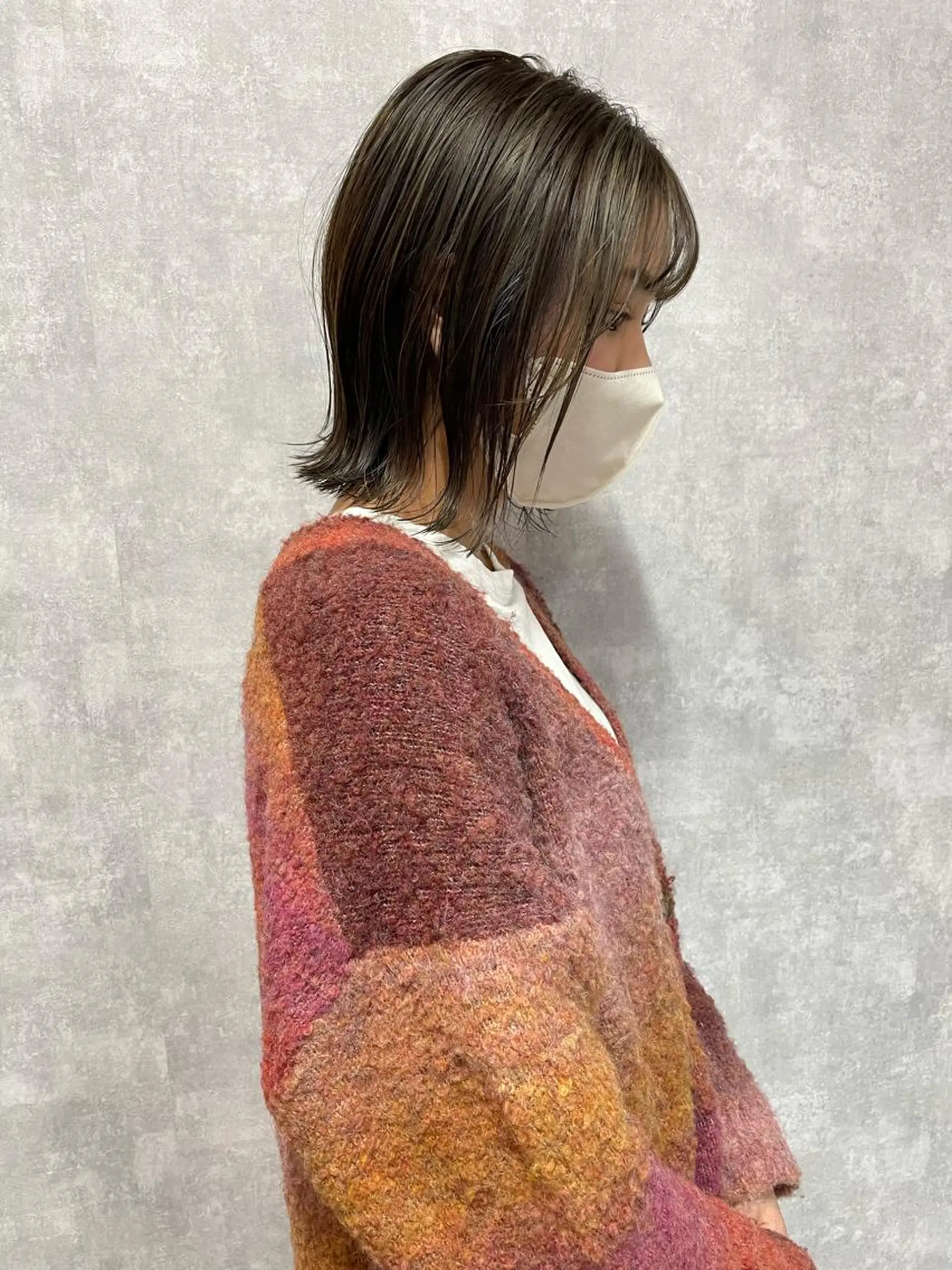 ショート 切りっぱなしボブ ショートボブ ハンサムショート 丸みショート アッシュ モテ髪/ボブ/ショー ト/アダチフウトのヘアスタイル