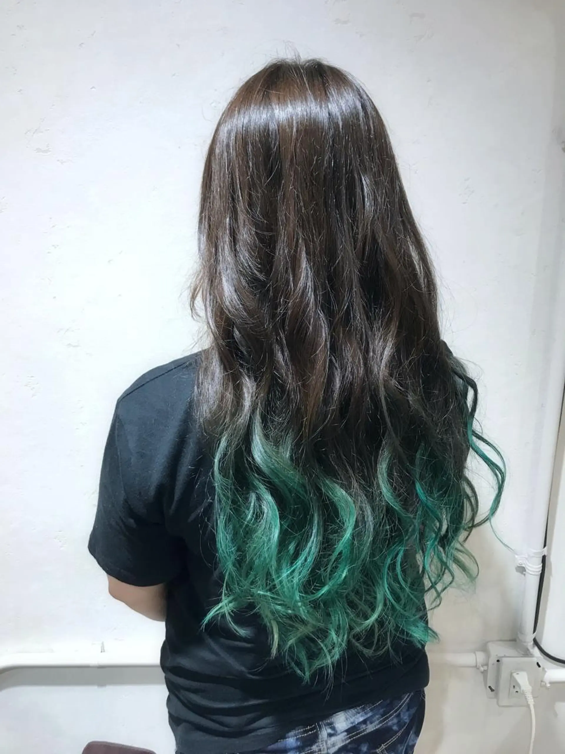 ロング カラー パーマ ヘアアレンジ グラデーションカラー filo byFeria渋谷所属・縮毛矯正/美髪 髪質改善/石田幸輔のヘアスタイル