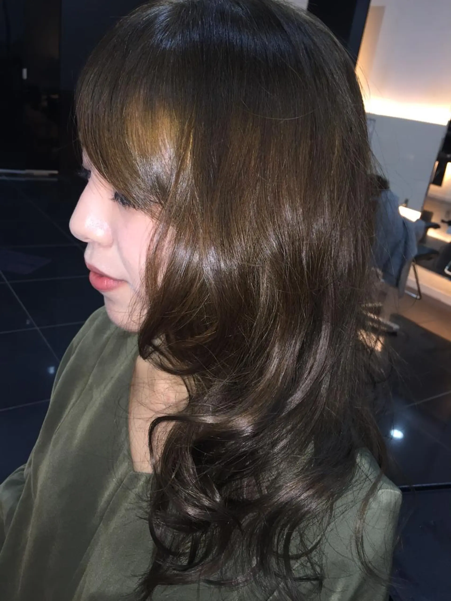 ロング カラー 関口 友行のヘアスタイル