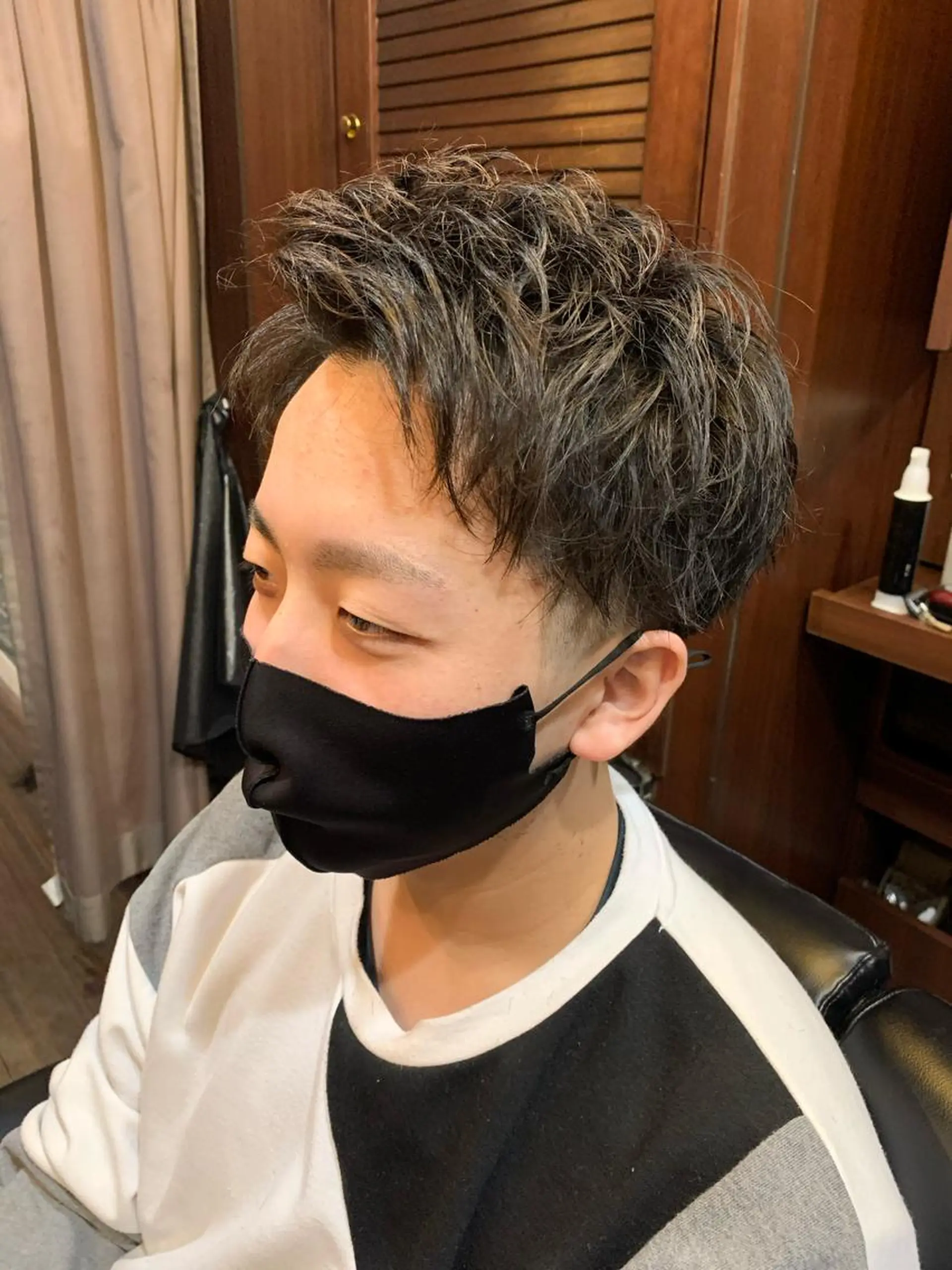 ショート メンズ 羽木 隆徒のヘアスタイル