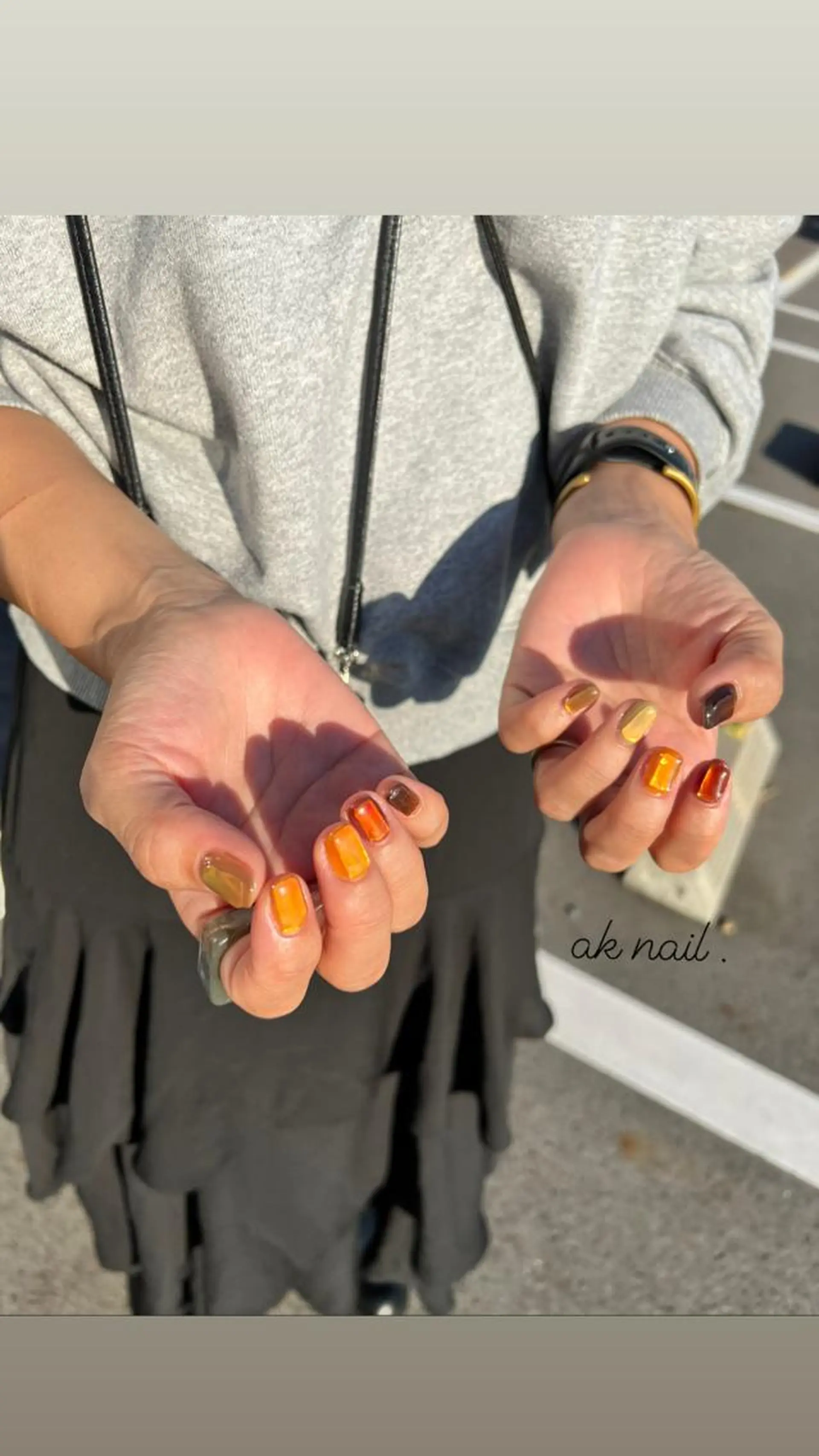 ネイル ハンドネイル ak nail .のネイルデザイン