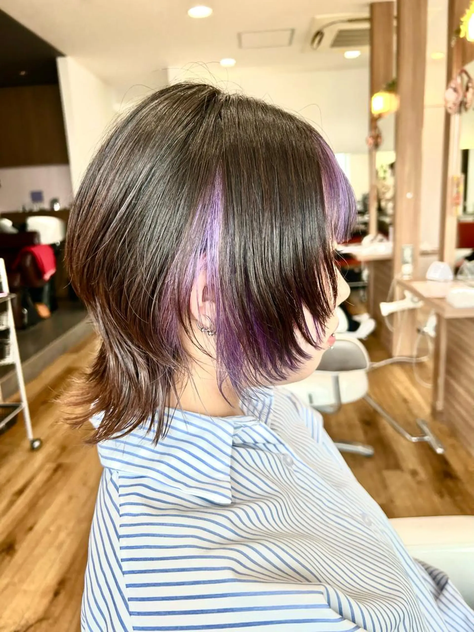 ショート Keita 白髪ぼかしのヘアスタイル