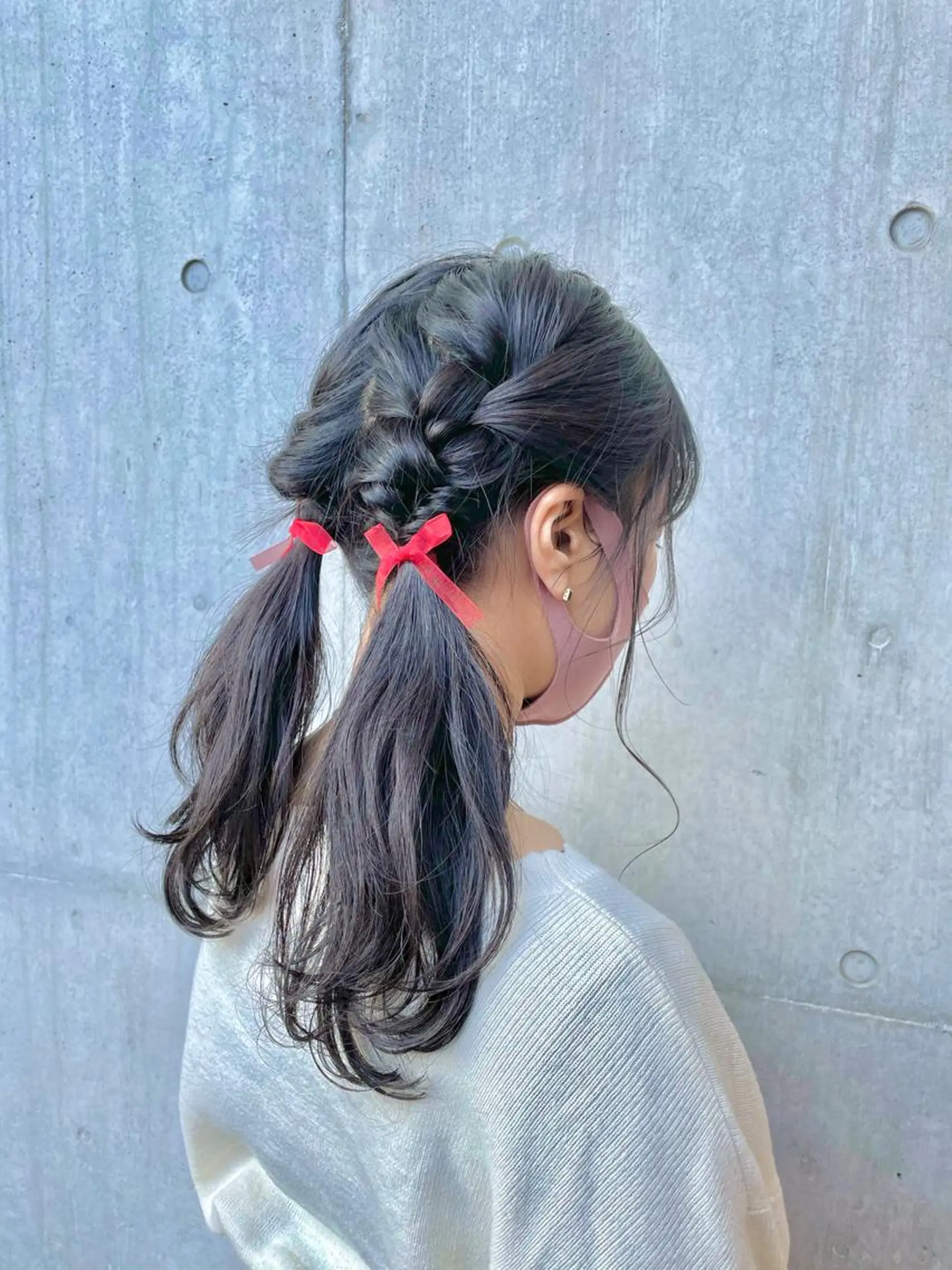 ヘアアレンジ ツインテール 🫧BUBBLES 新所沢　かとうゆきのヘアスタイル