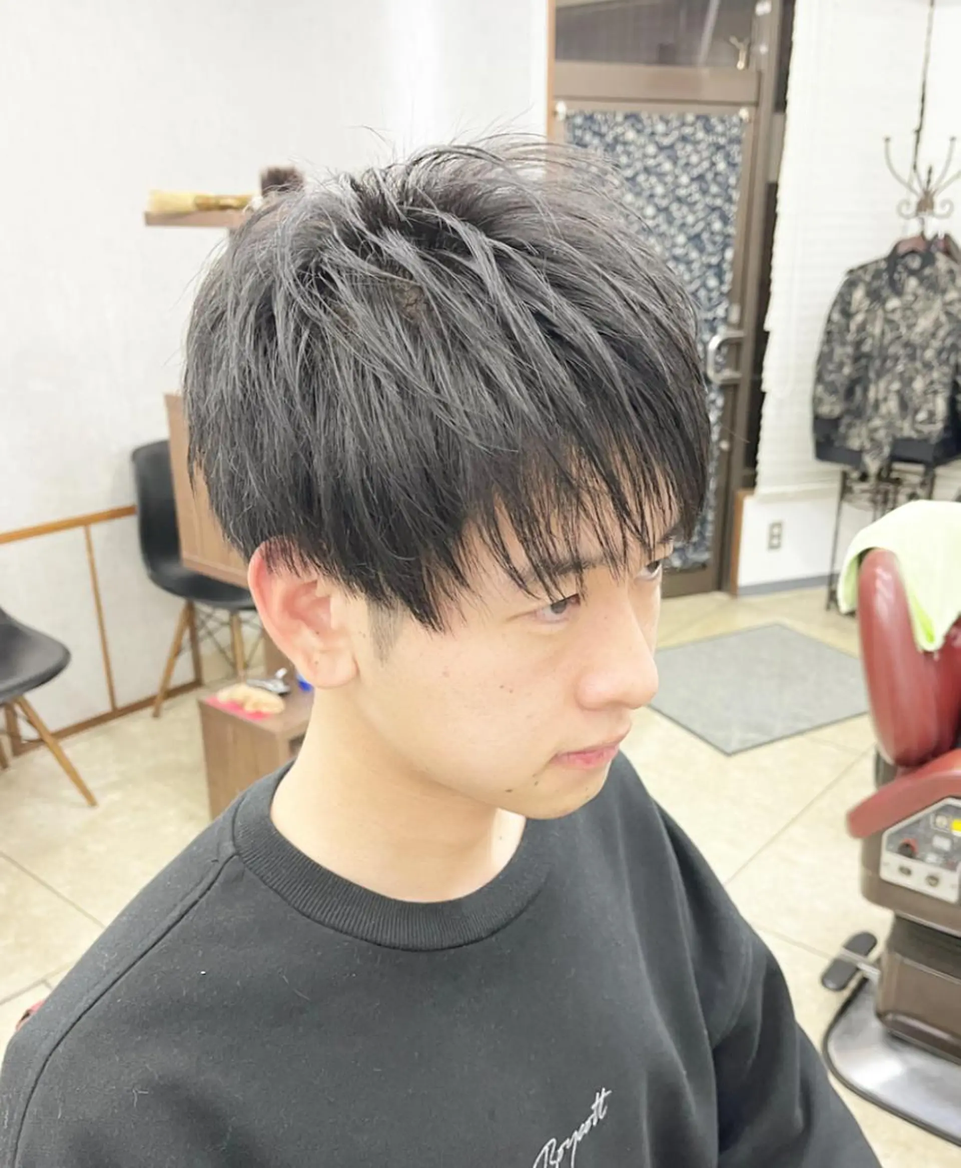 ミディアム メンズ カット HAIRSALONモリタ所属・森田 健一のヘアスタイル