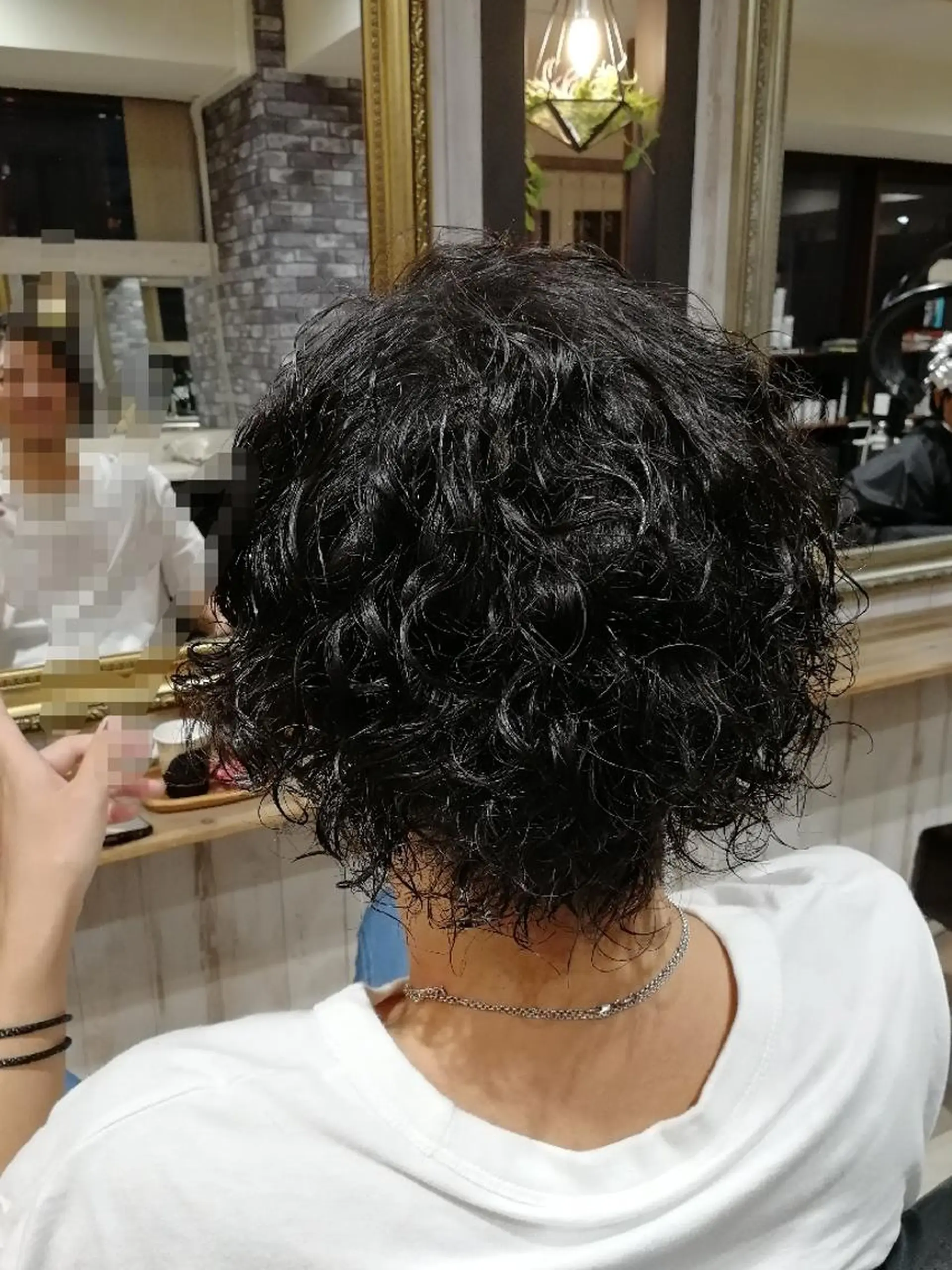 メンズ カット パーマ トリートメント 山田 義人のヘアスタイル