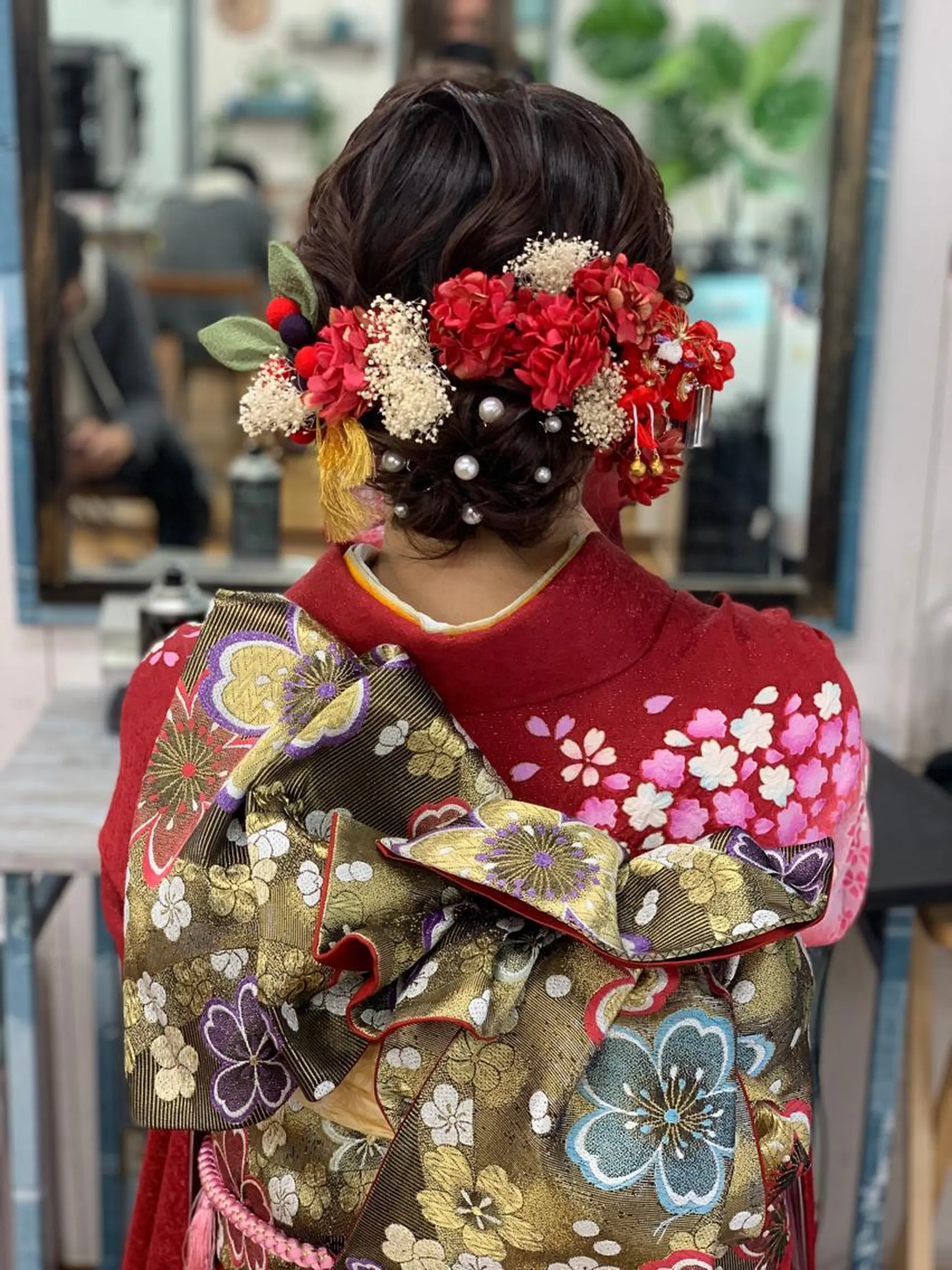 ヘアアレンジ 成人式 加藤 圭悟のヘアスタイル