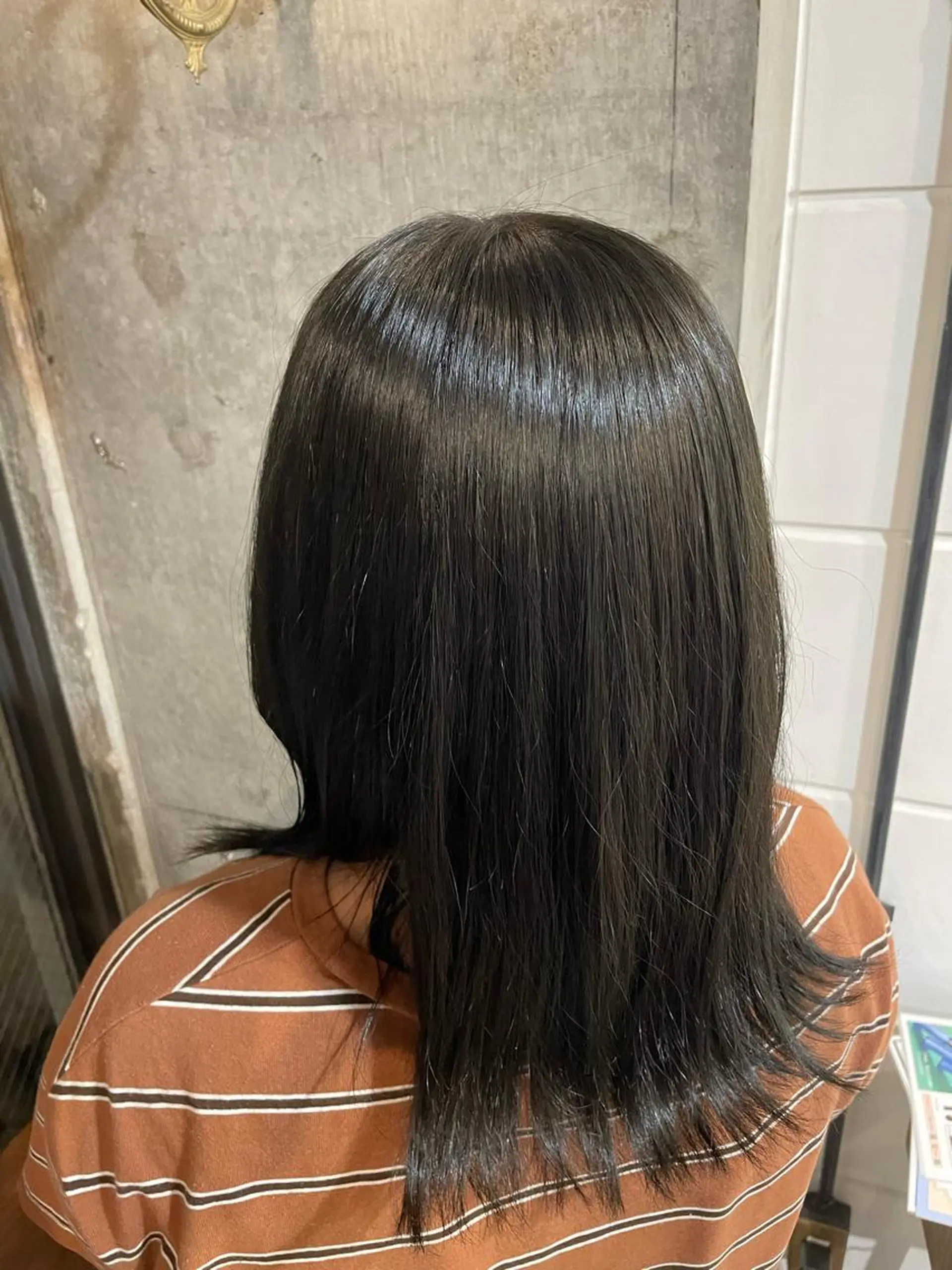 セミロング カラー 透明感カラー 【お洒落パーマ】 Elme　肥塚康汰郎のヘアスタイル
