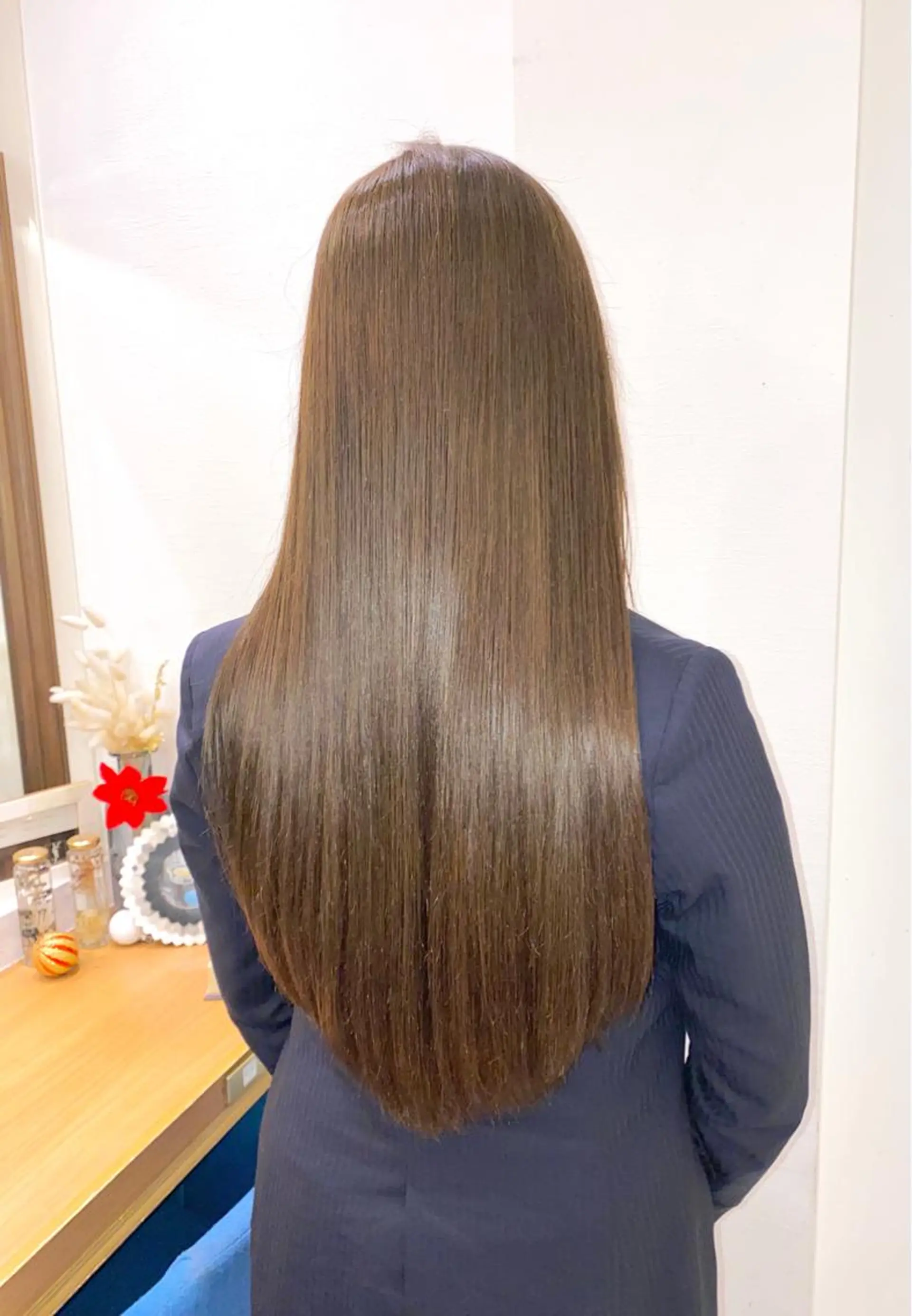 ロング ヘアカラー トリートメント レイヤーカット /透明感カラー西田のヘアスタイル