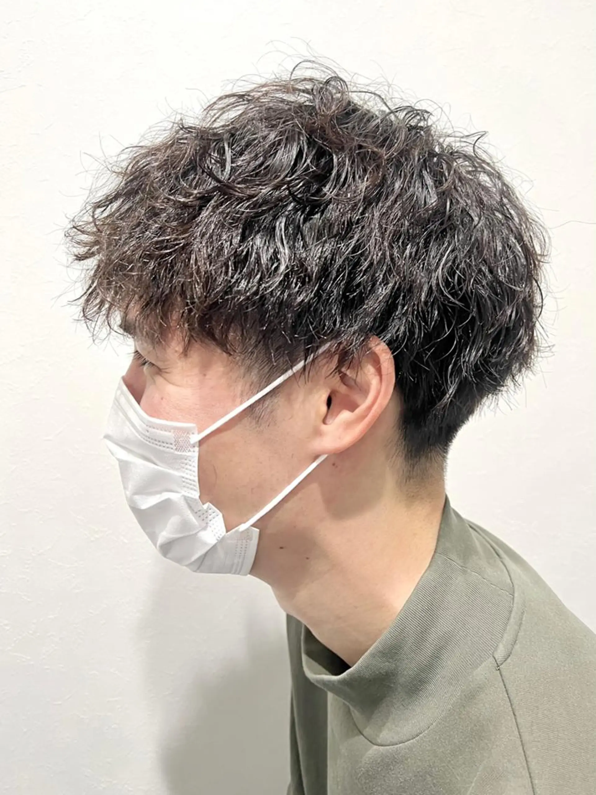 メンズ パーマ ショート カット パーマ プチプラ&ハイクオ リティ✰Lilly✰のヘアスタイル