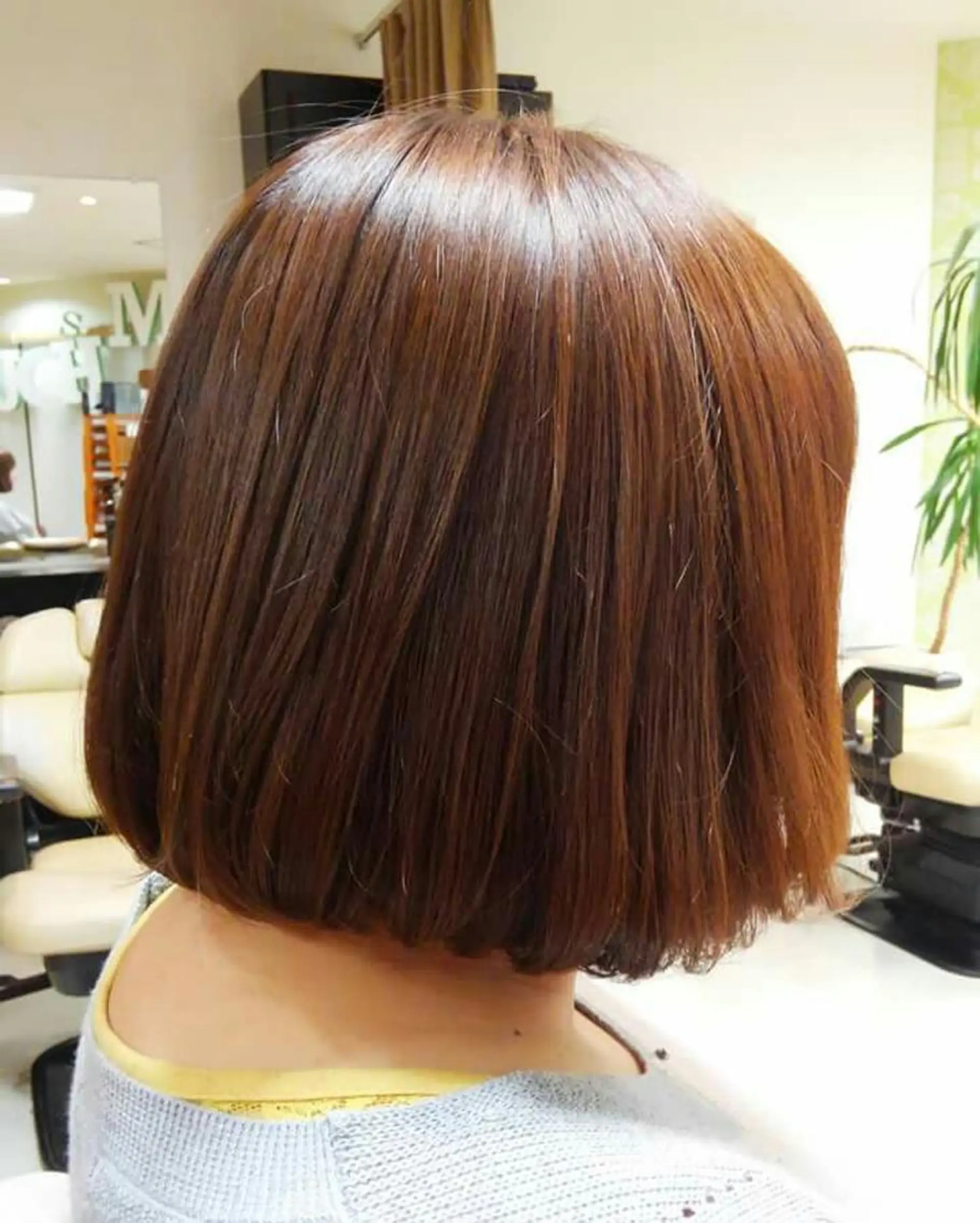 カラー 野末 美穂のヘアスタイル