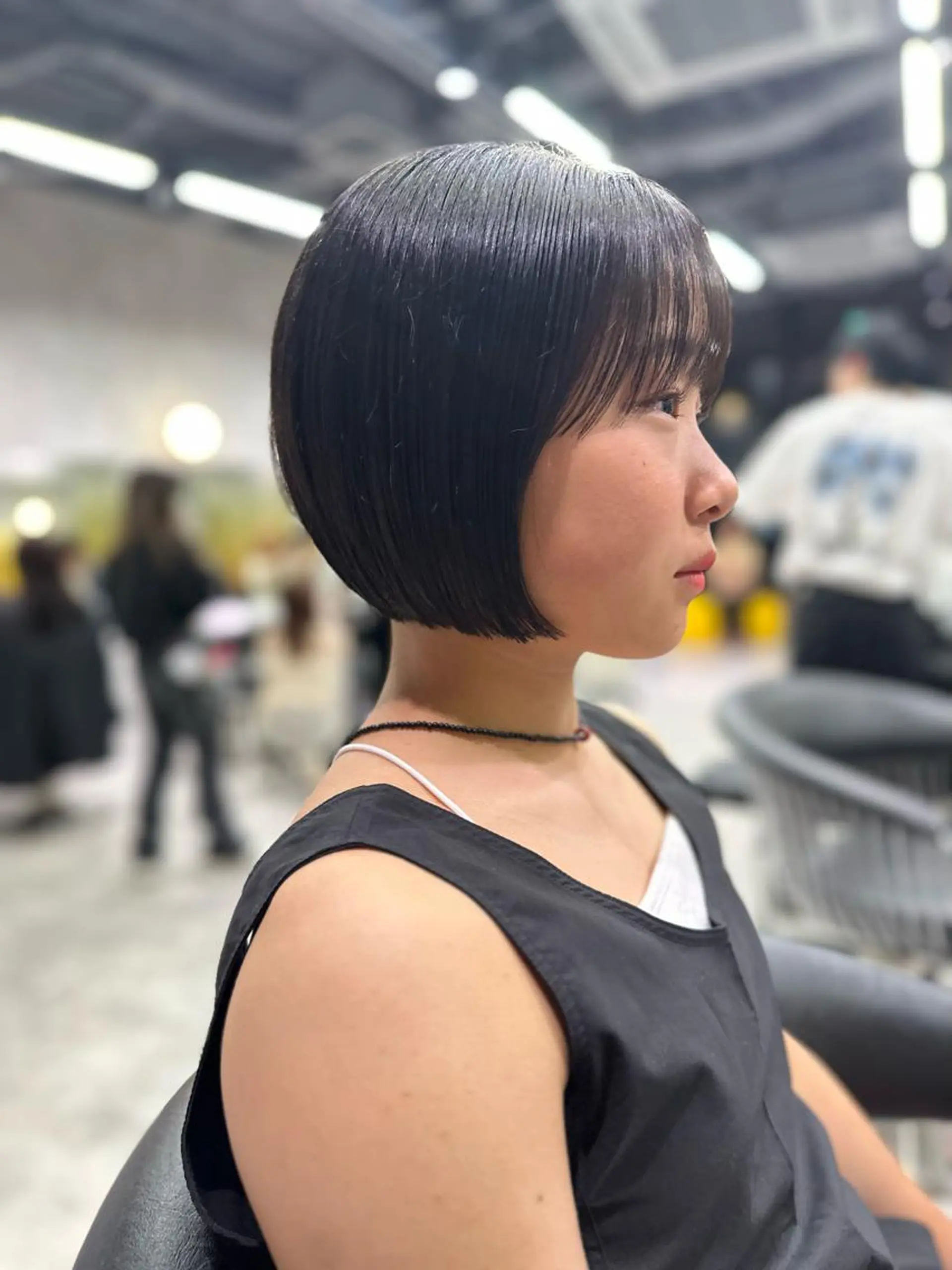 ショート ボブ DAIKIベージュ 🍂レイヤーカットのヘアスタイル