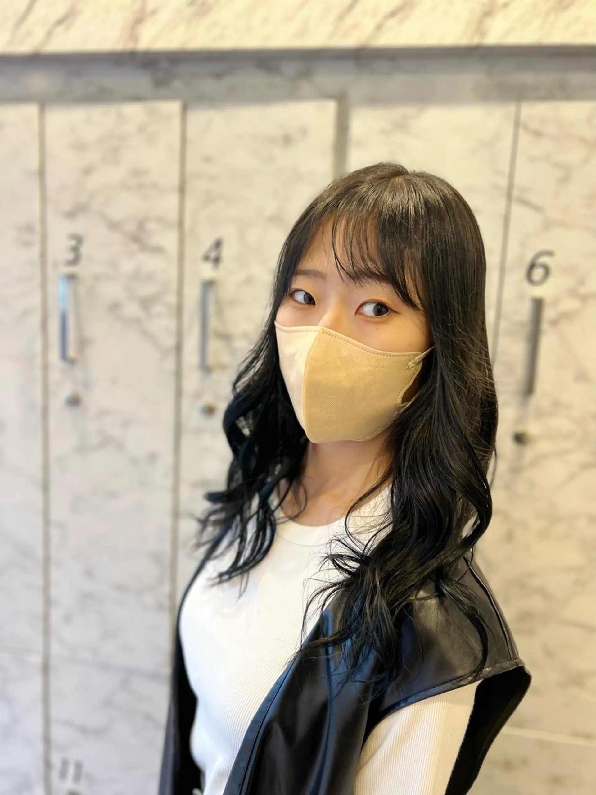 セミロング カラー ヘアカラー 太白区/白髪ぼかし ハイライト/千葉達人のヘアスタイル