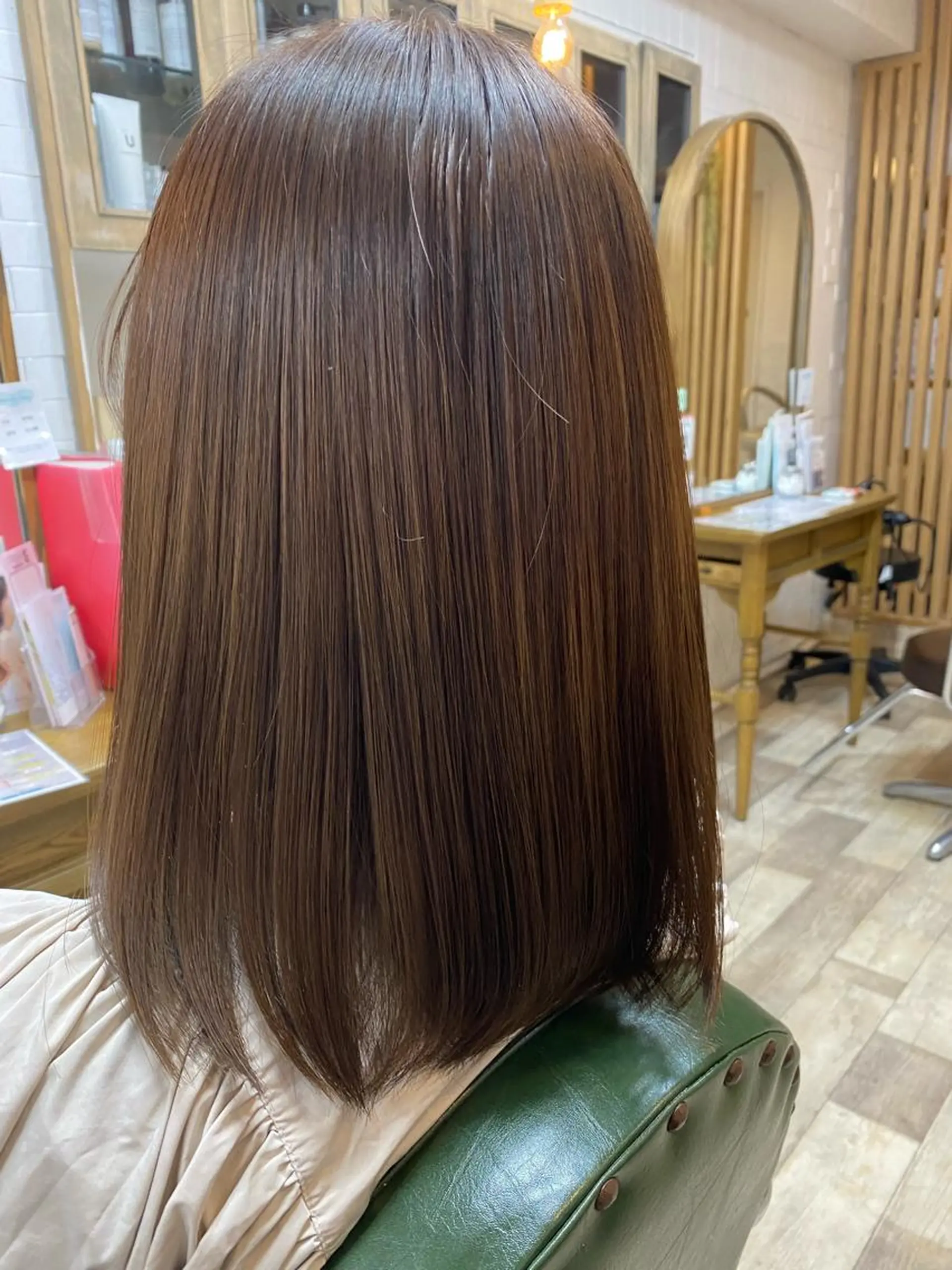 セミロング 髪質改善✨ 角谷　勇のヘアスタイル