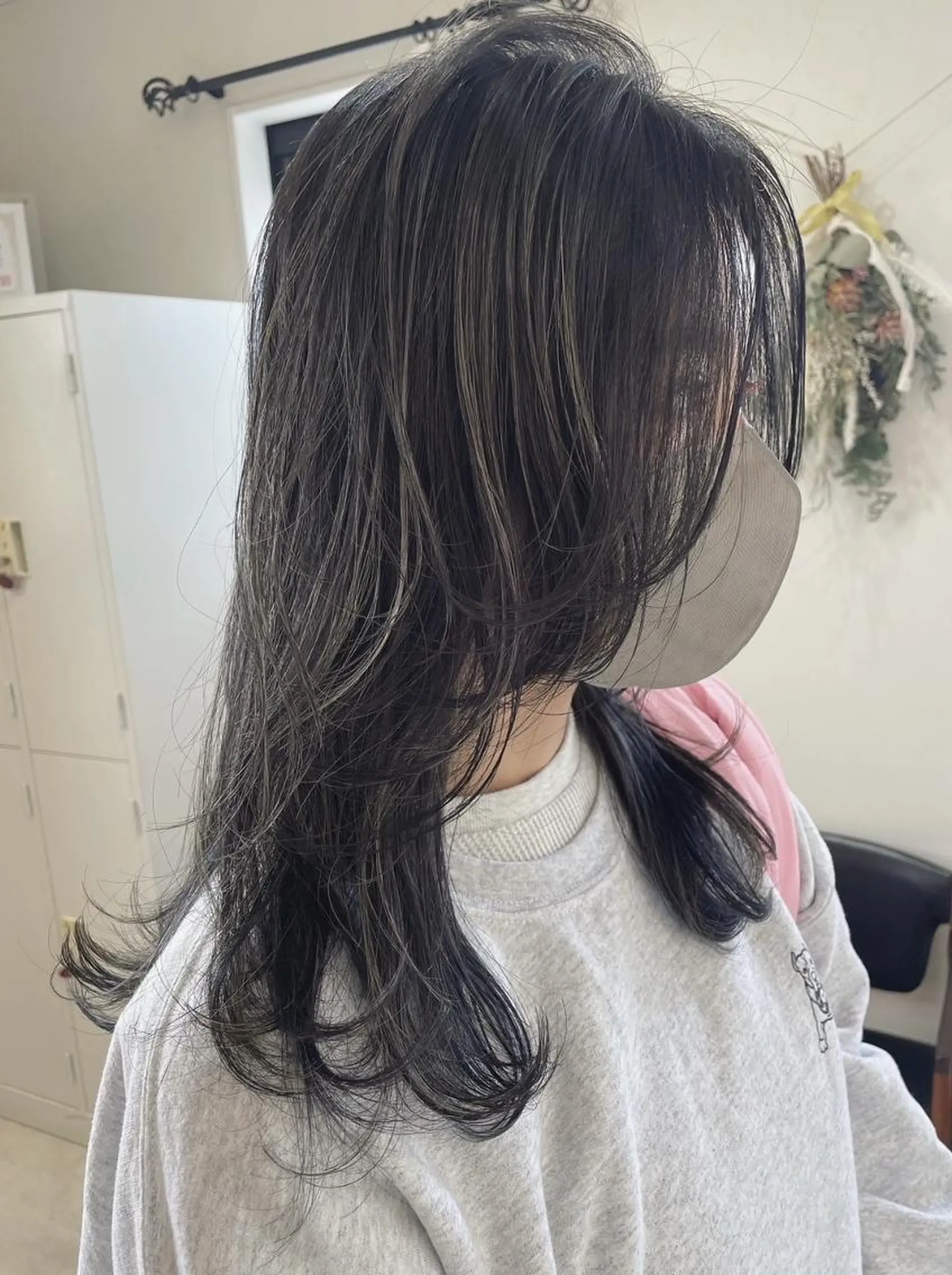 セミロング 顔周りカット レイヤーカット 🤎大人可愛い/ Rinka🤎のヘアスタイル