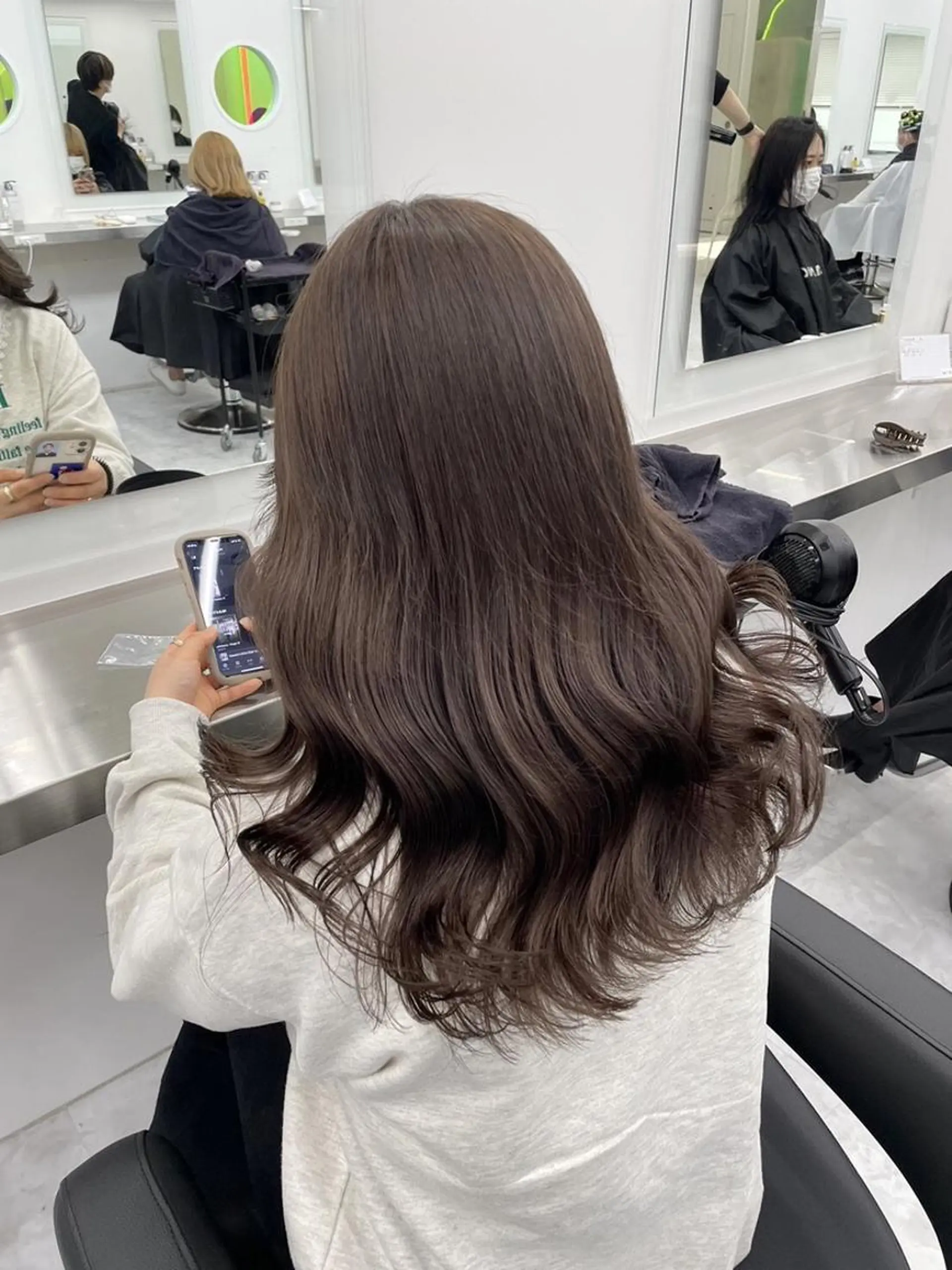 カラー 透明感/暖色カラー 🤎🧡のんのヘアスタイル