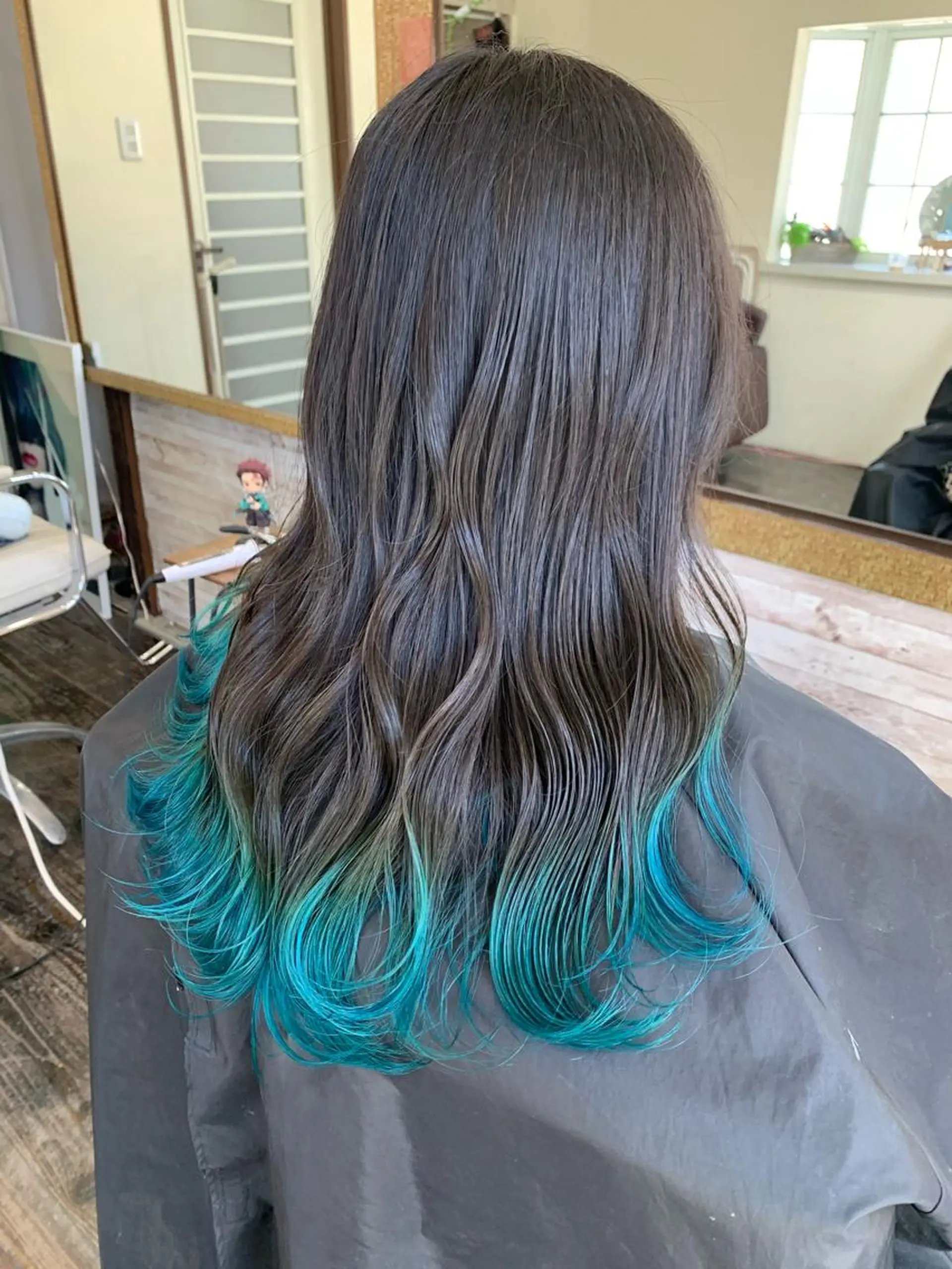 ロング カラー ヘアカラー 渡辺 健太のヘアスタイル