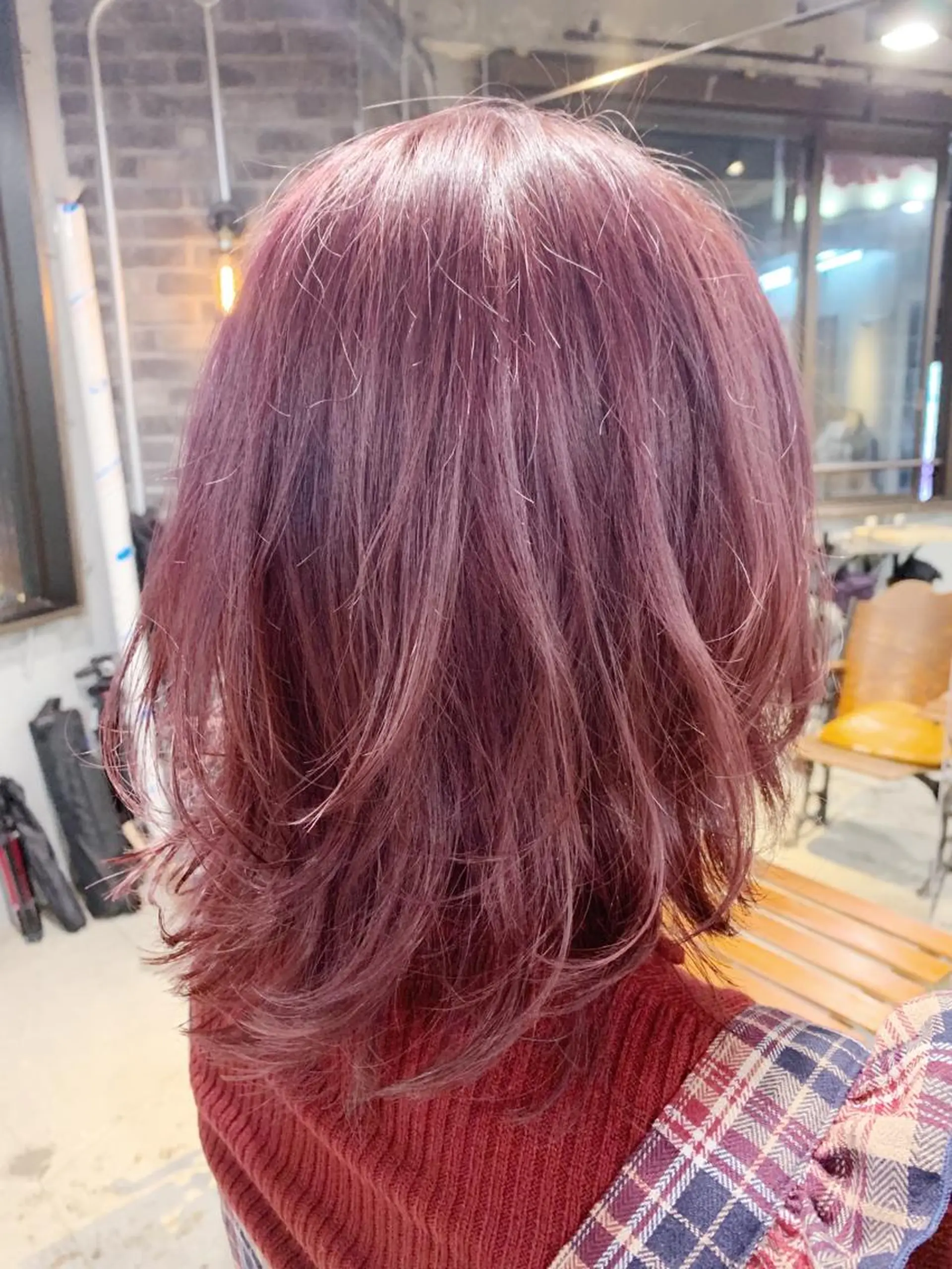 ミディアム カラー 代表 中島貴志のヘアスタイル