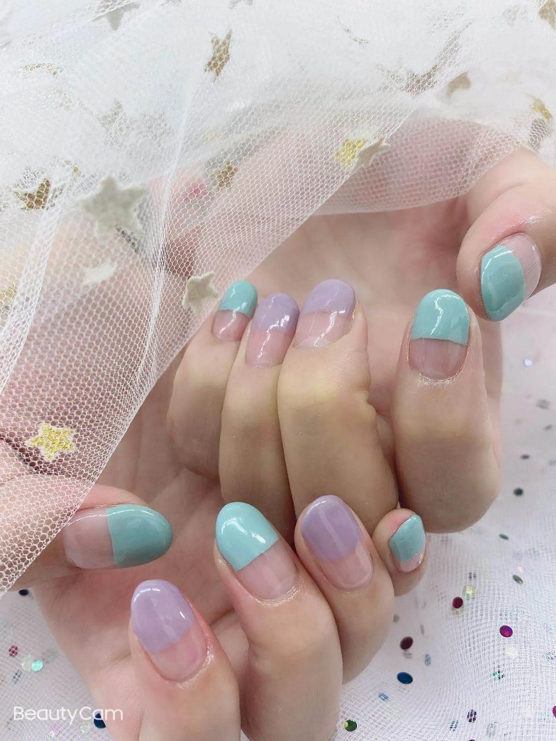 ネイル 🦋ネイルサロン ブラン🌈ゆりのネイルデザイン